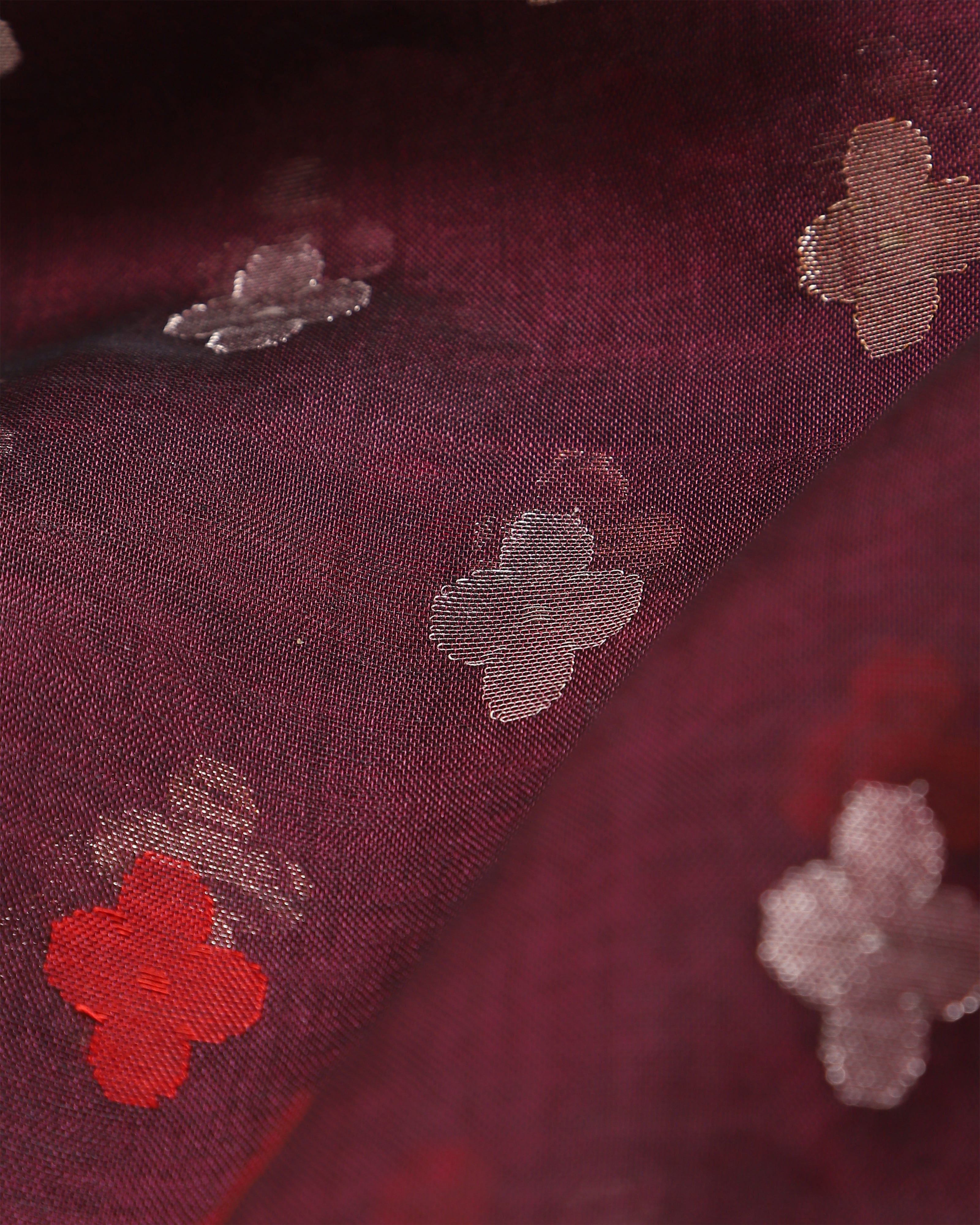 Rudra Banarasi Jamdani Silk Cotton Saree