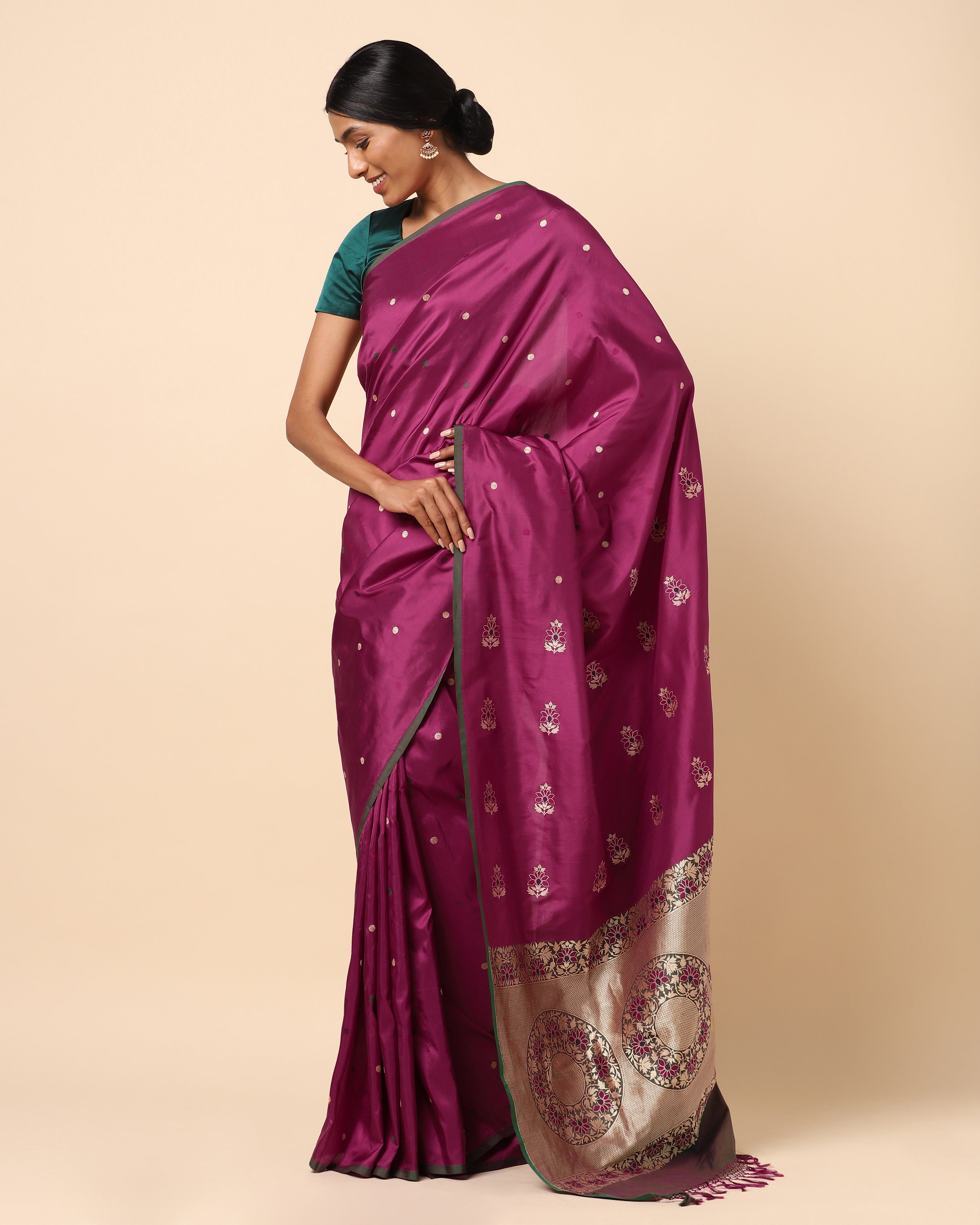Mahika Banarasi Kadwa Silk Saree