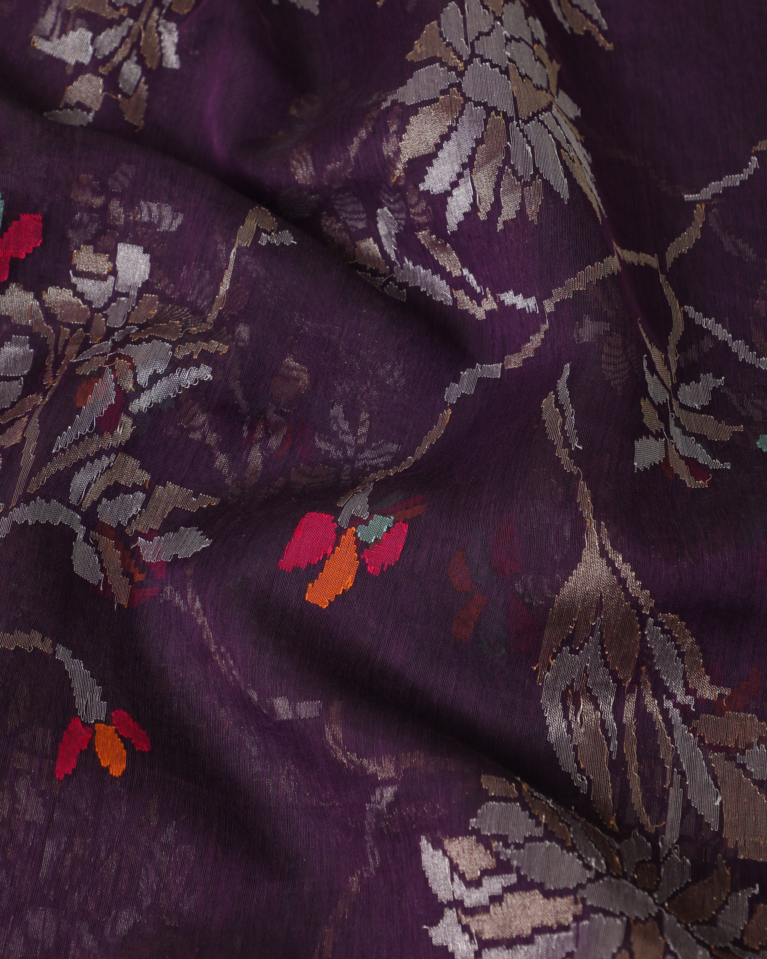 Ahana Banarasi Jamdani Silk Cotton Saree