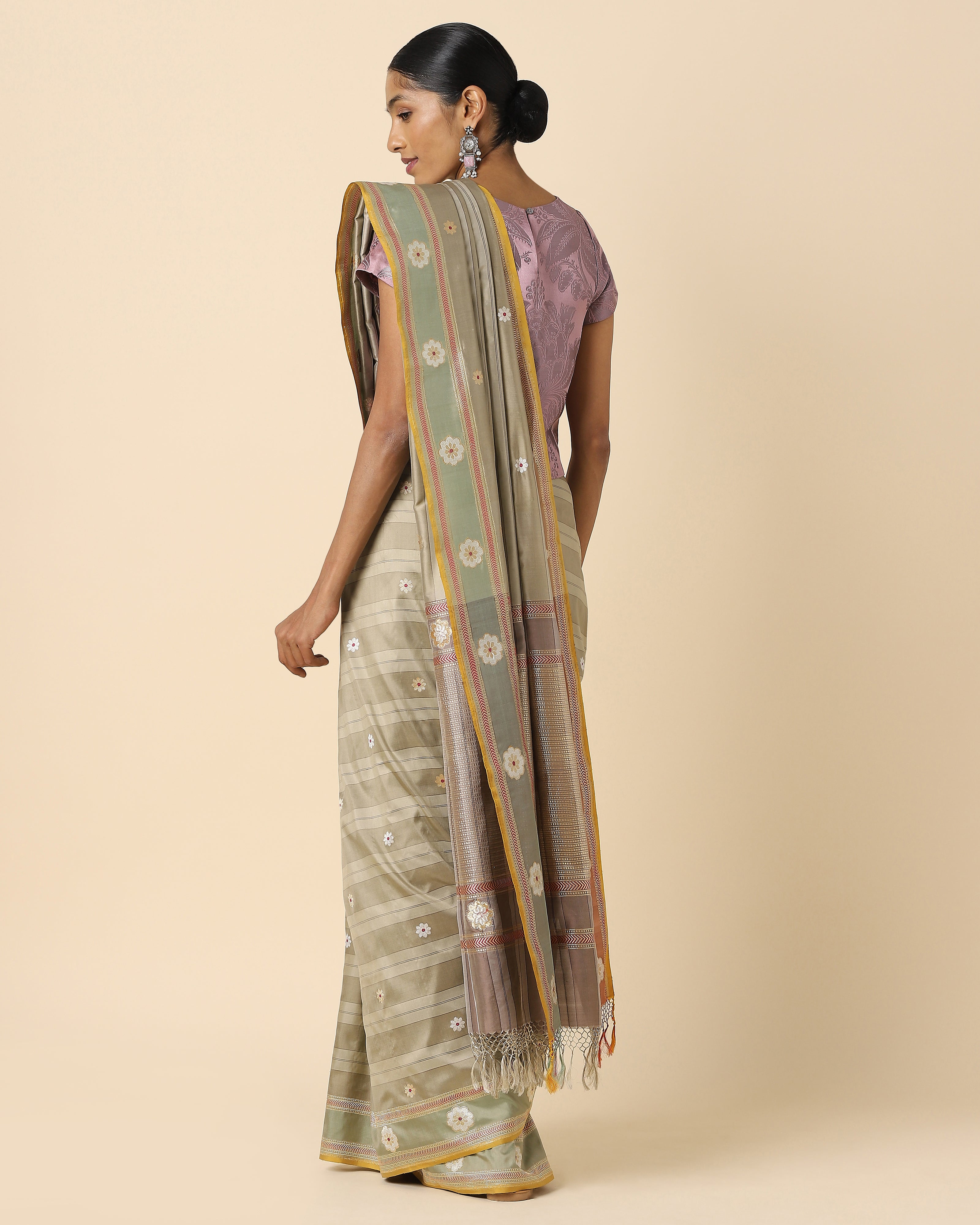 Erica Banarasi Kadwa Silk Saree