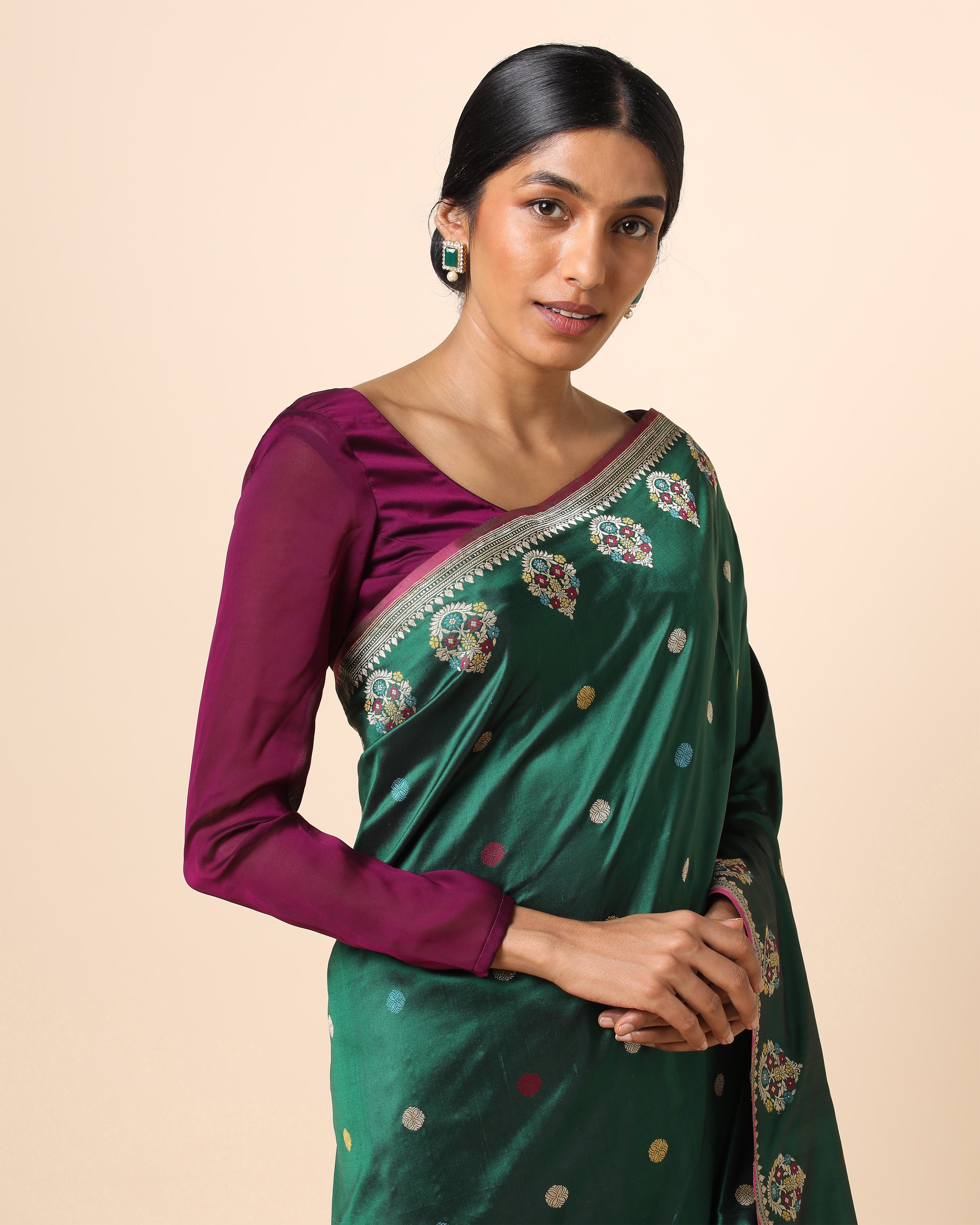 Jalin Banarasi Kadwa Silk Saree