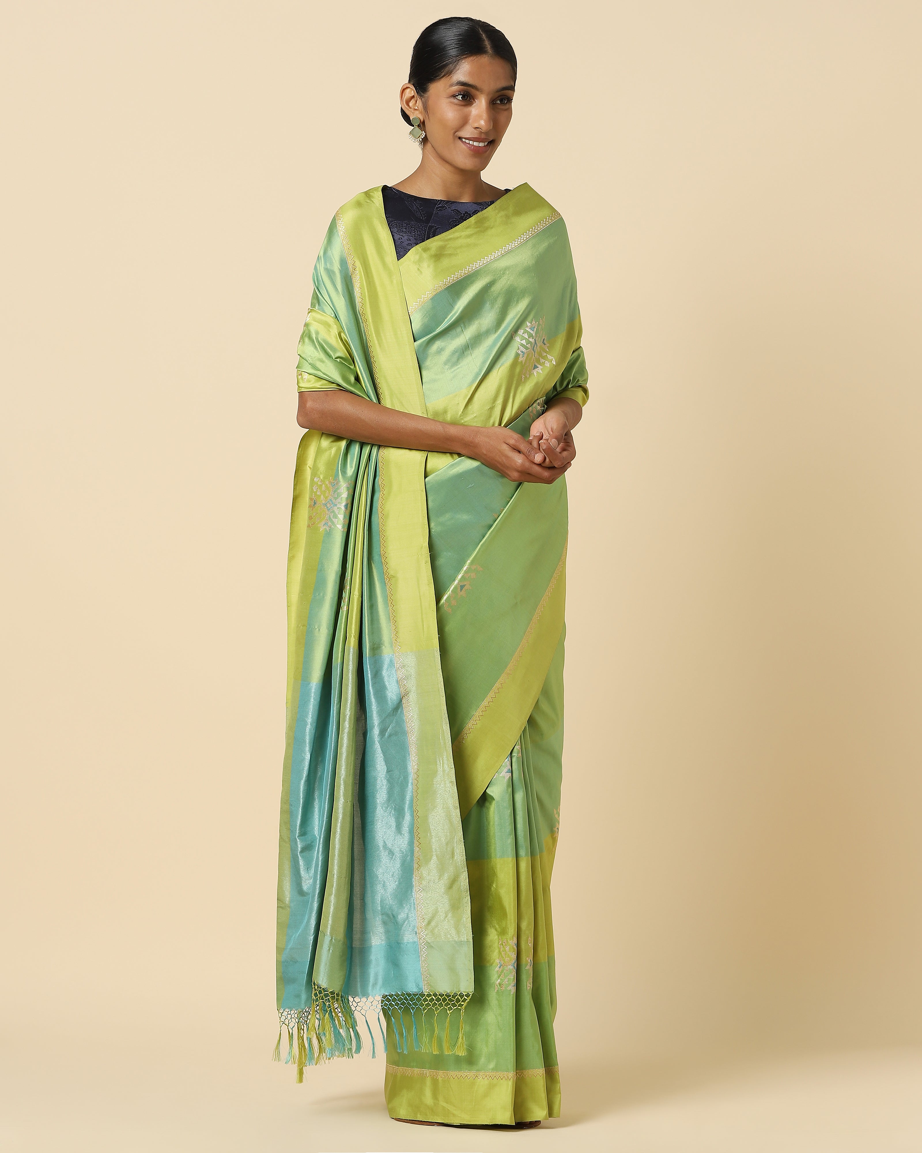 Sarni Banarasi Kadwa Silk Saree