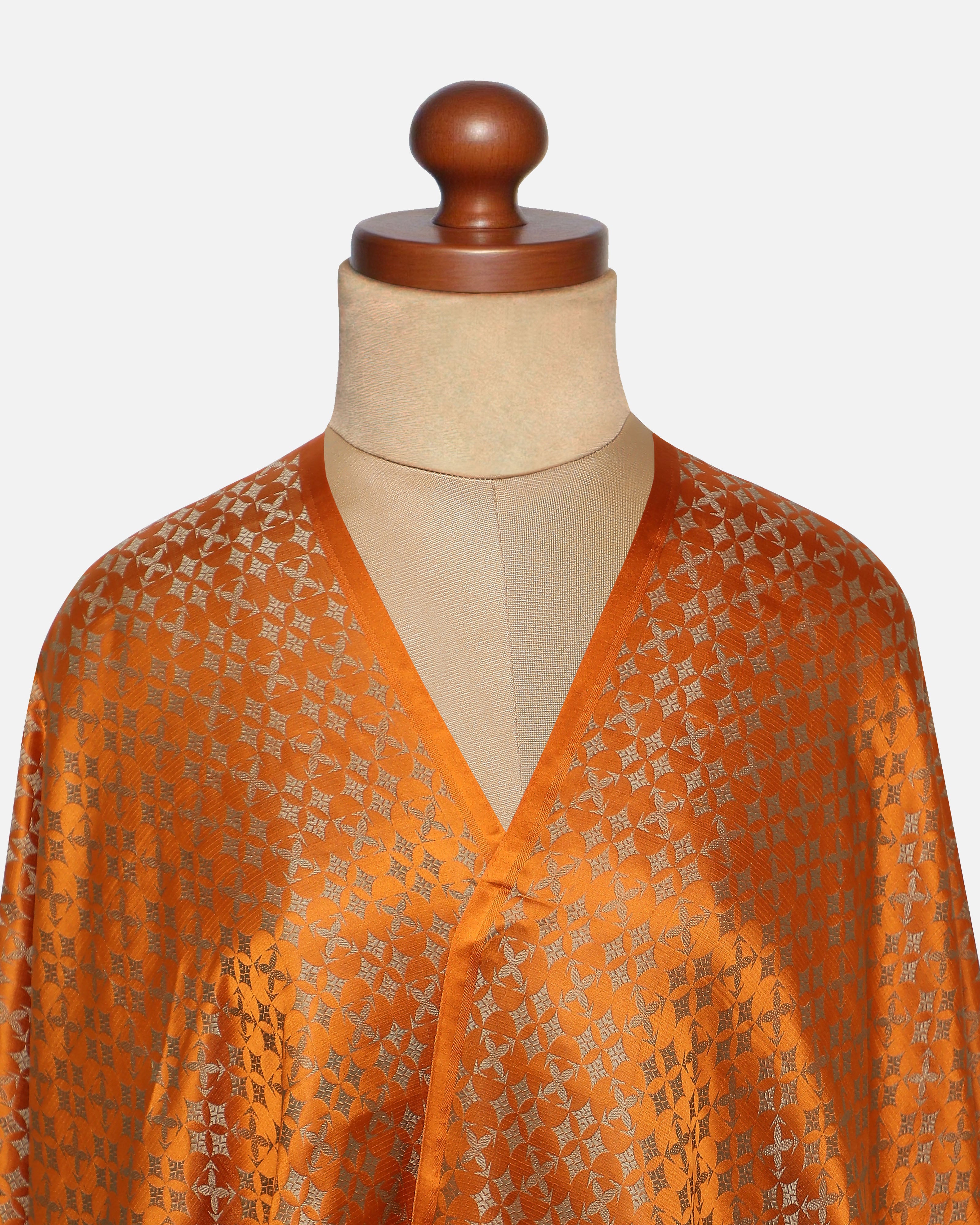 Oberon Banarasi Tanchoi Silk Suit Fabric