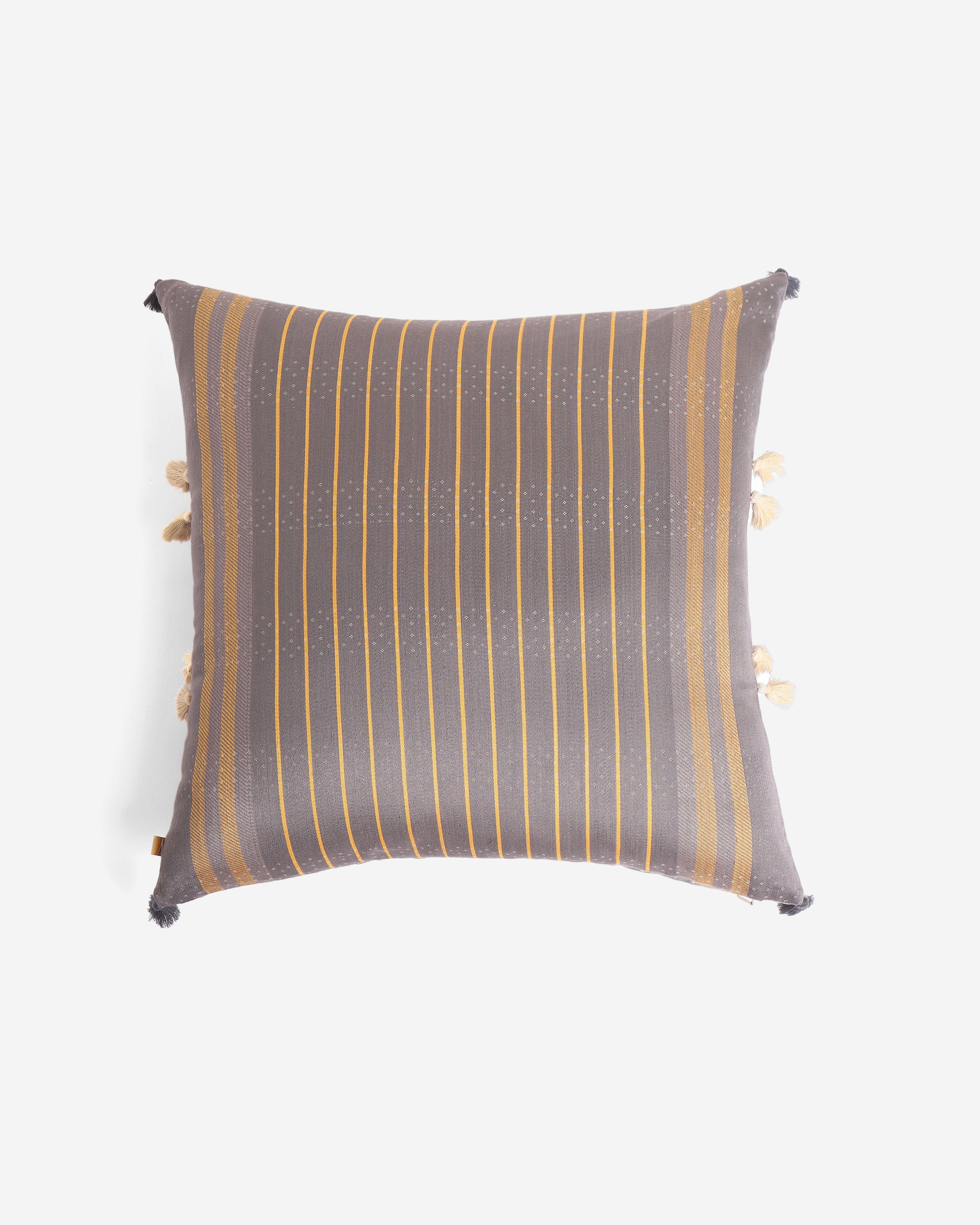 Sefa Pochampally Weft Ikat Cotton Silk Cushion Cover