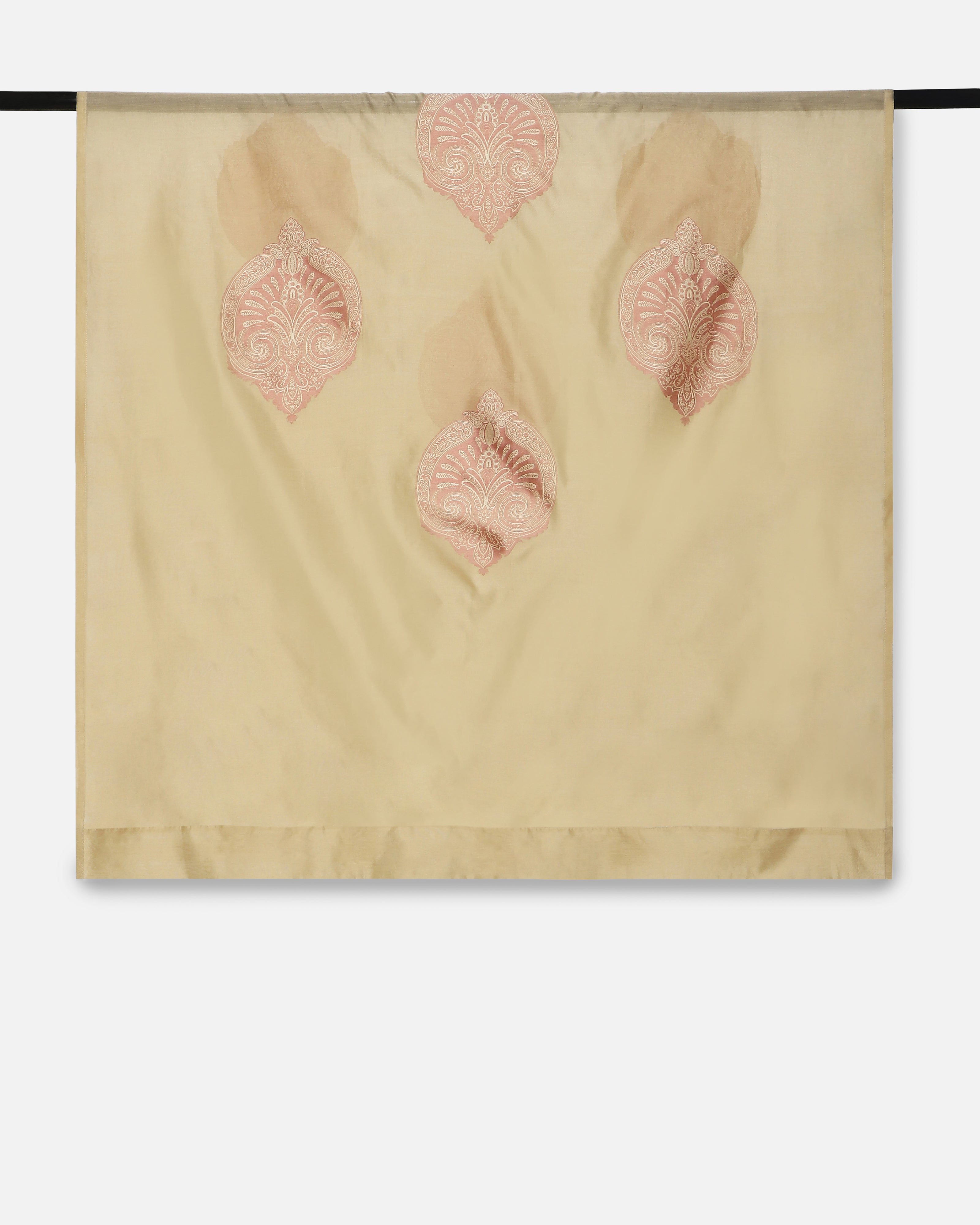 Naples Banarasi Powdi Silk Cotton Curtain