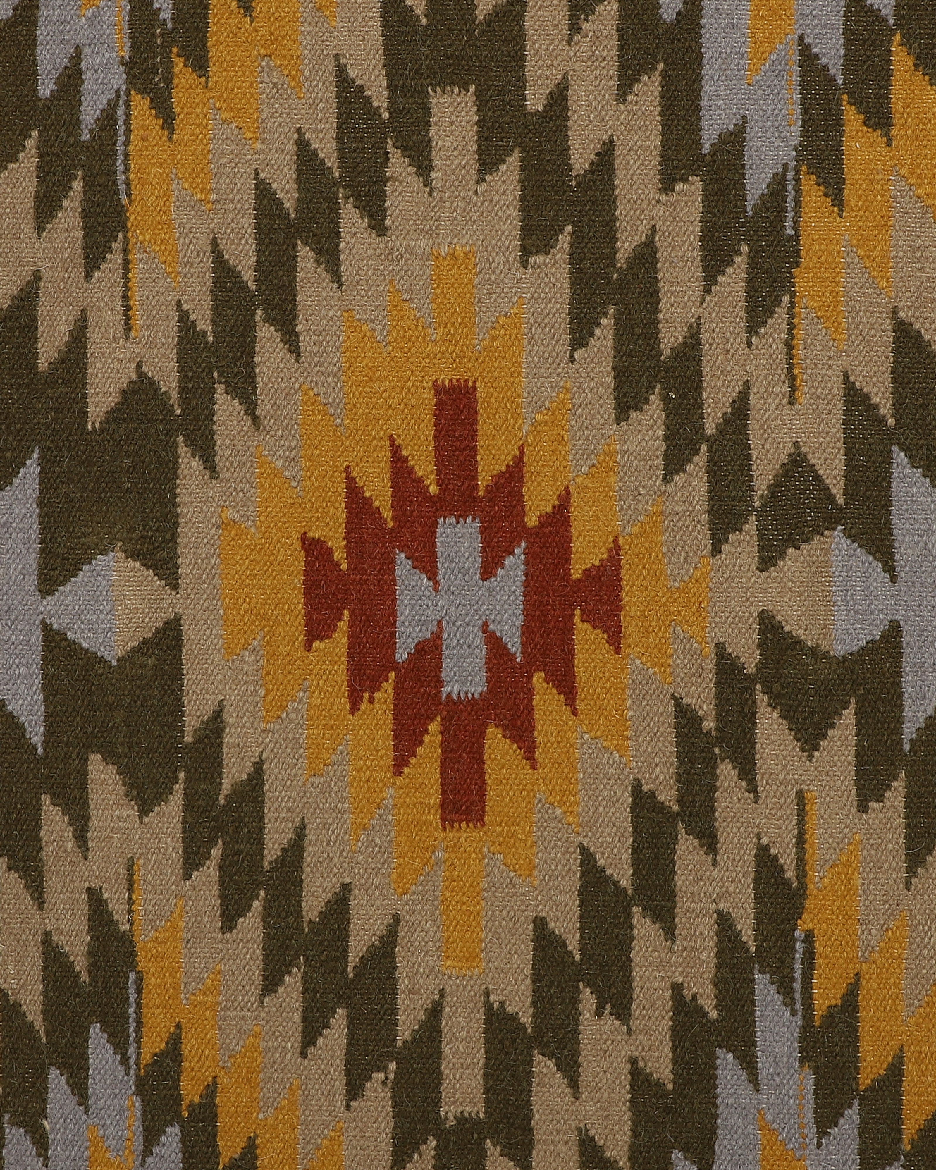 Maggia Bhadohi Panja Cotton Wool Rug