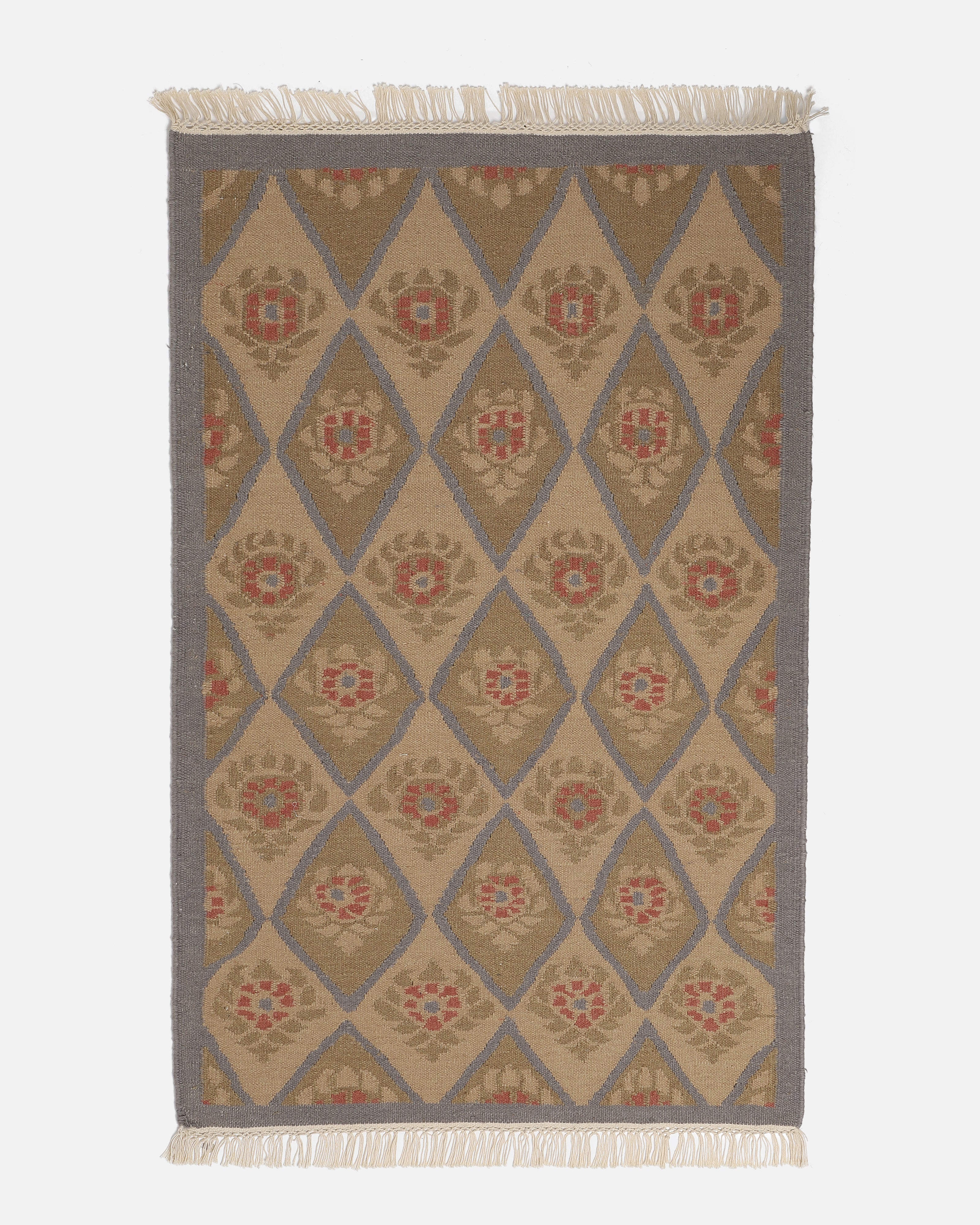 Catania Bhadohi Panja Cotton Wool Rug