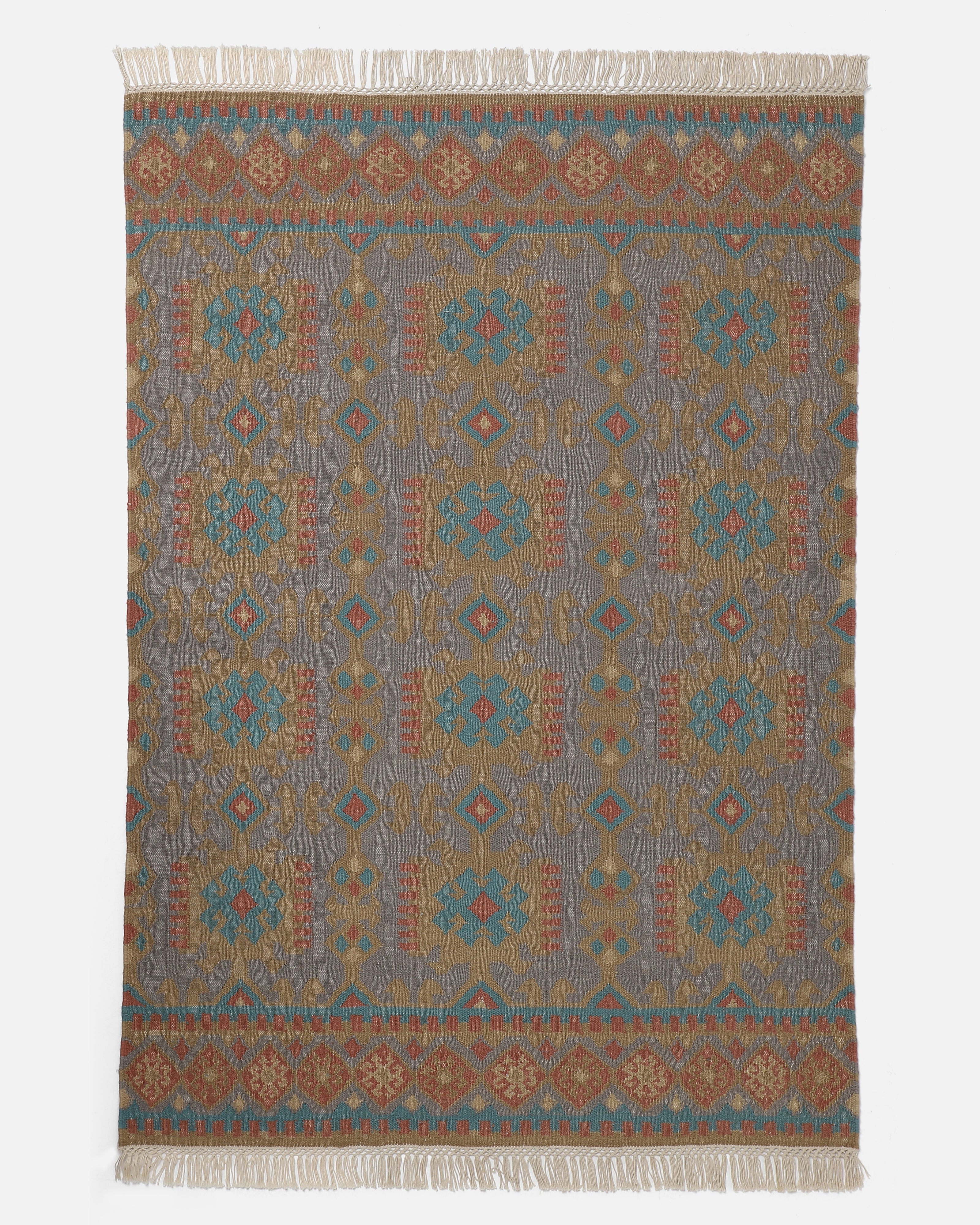 Milan Bhadohi Panja Cotton Wool Rug