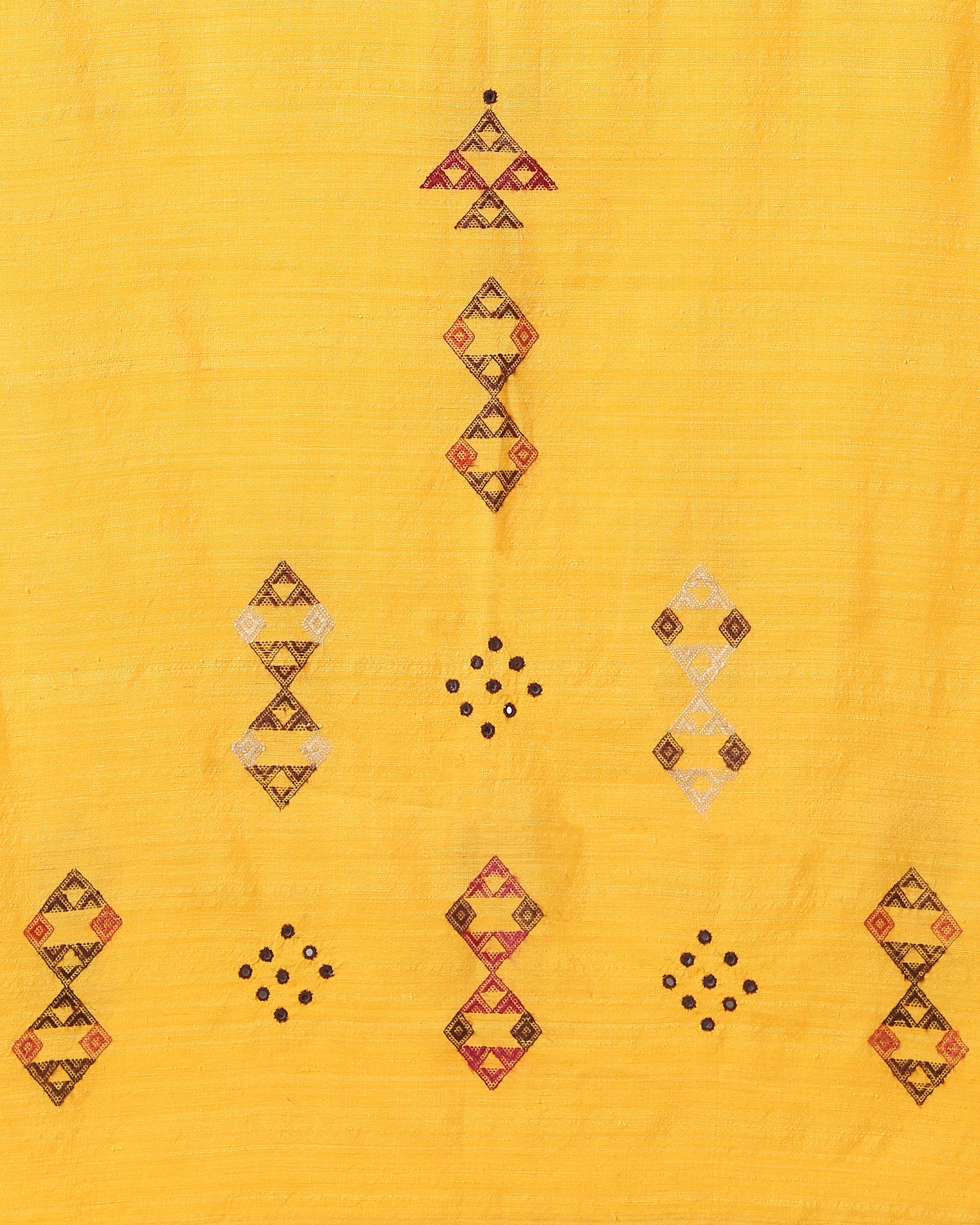 Banushri Bhujodi Extra Weft Wool Silk Shawl