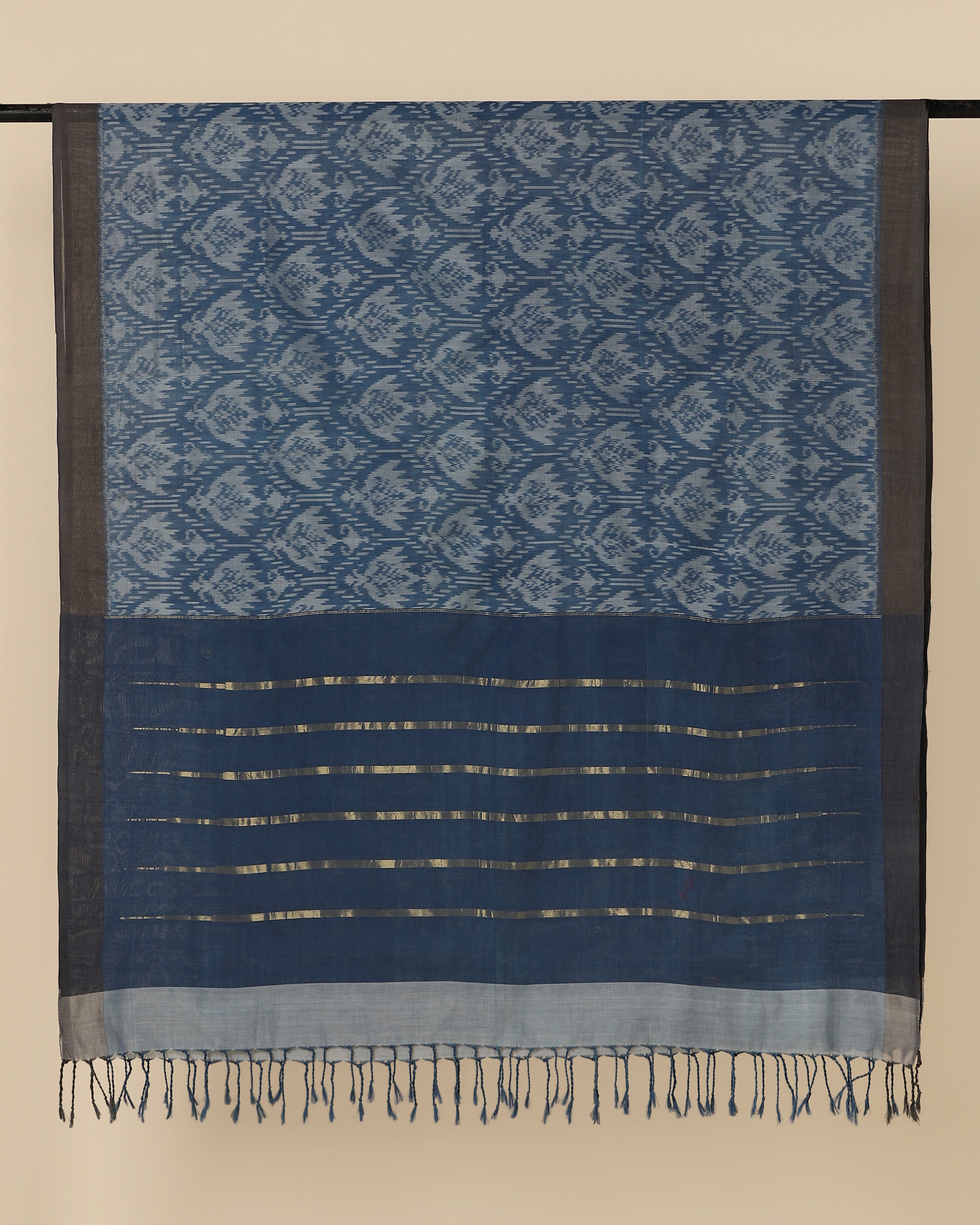 Anishri Pochampally Weft Ikat Cotton Dupatta