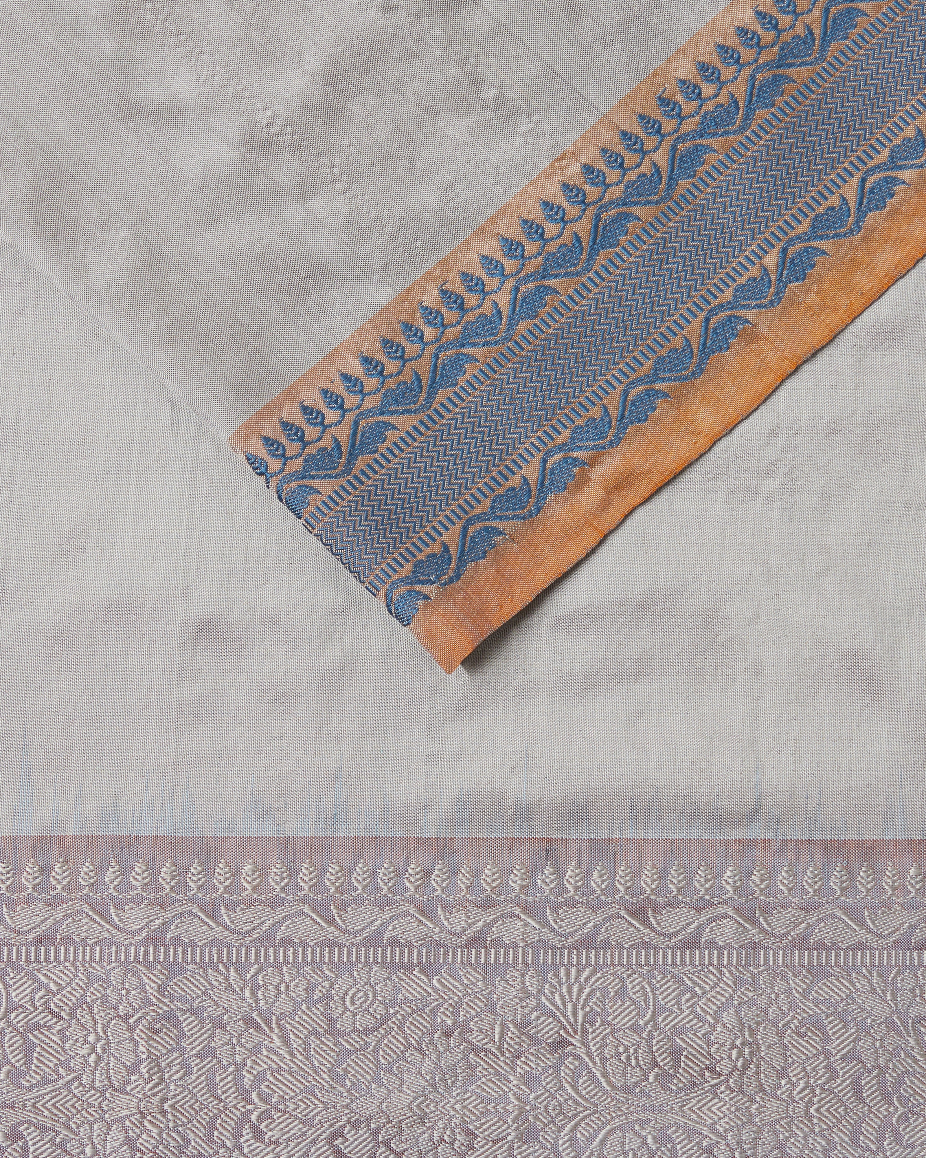 Ebrill Pochampally Weft Ikat Silk Saree