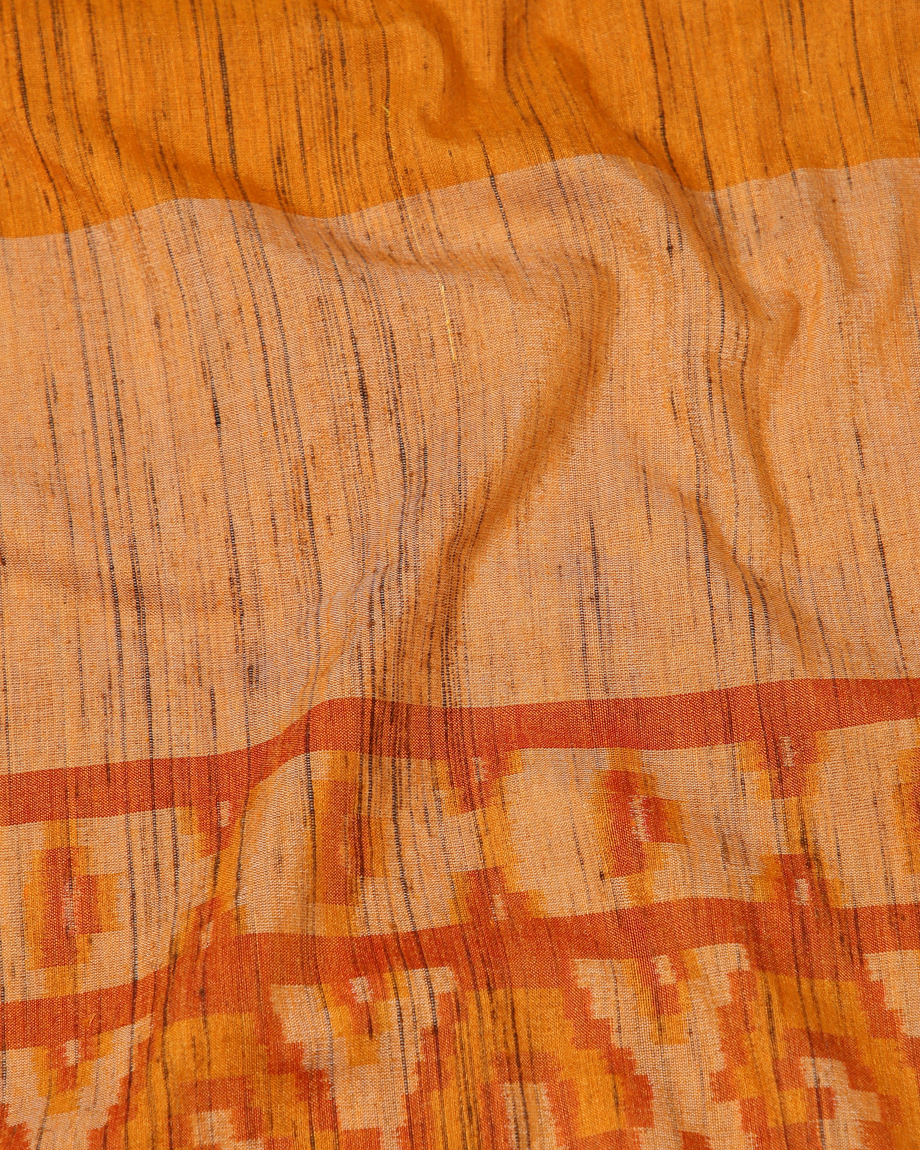 Haimi Pochampally Warp Ikat Silk Saree