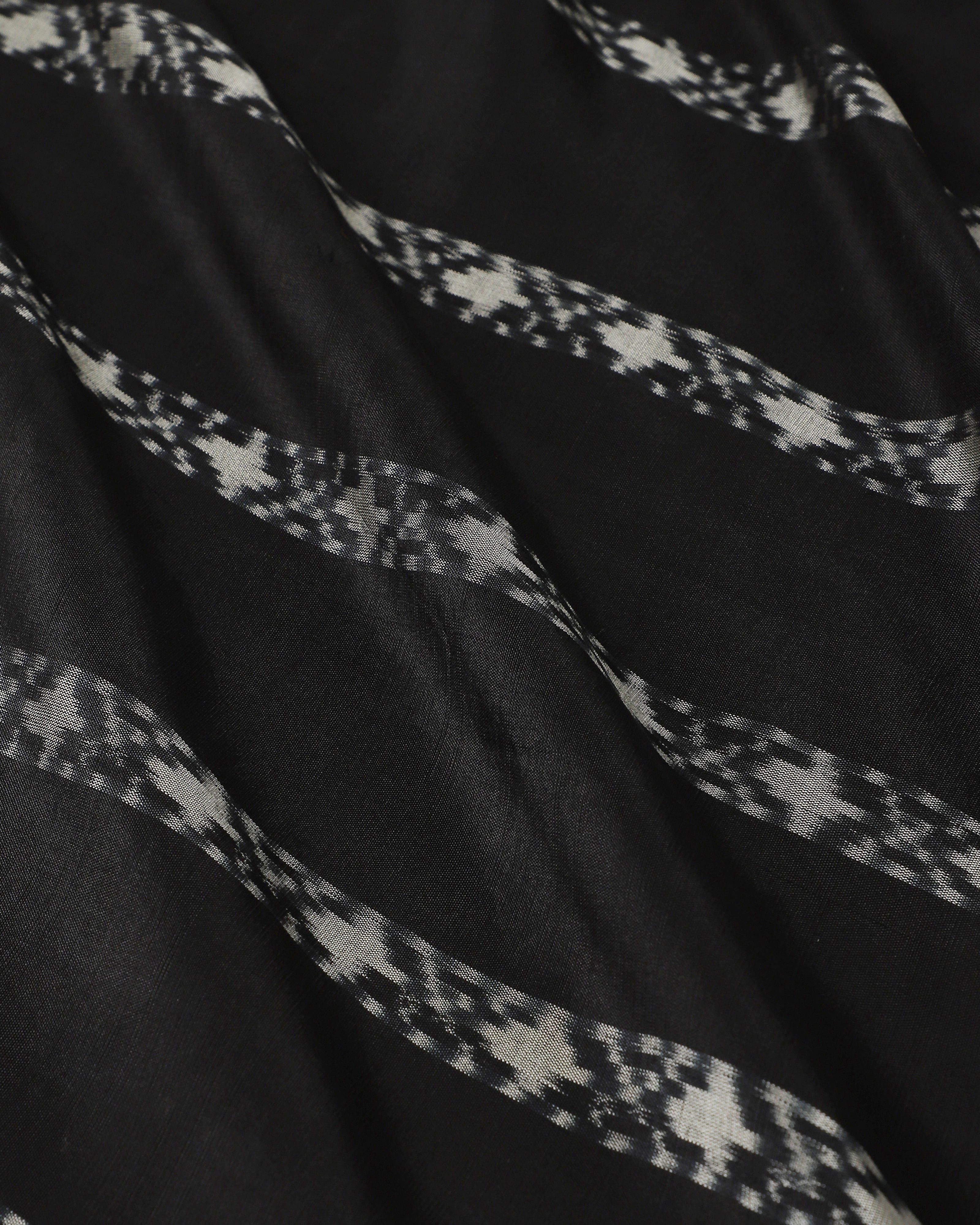 Ardha Pochampally Warp Ikat Silk Cotton Saree