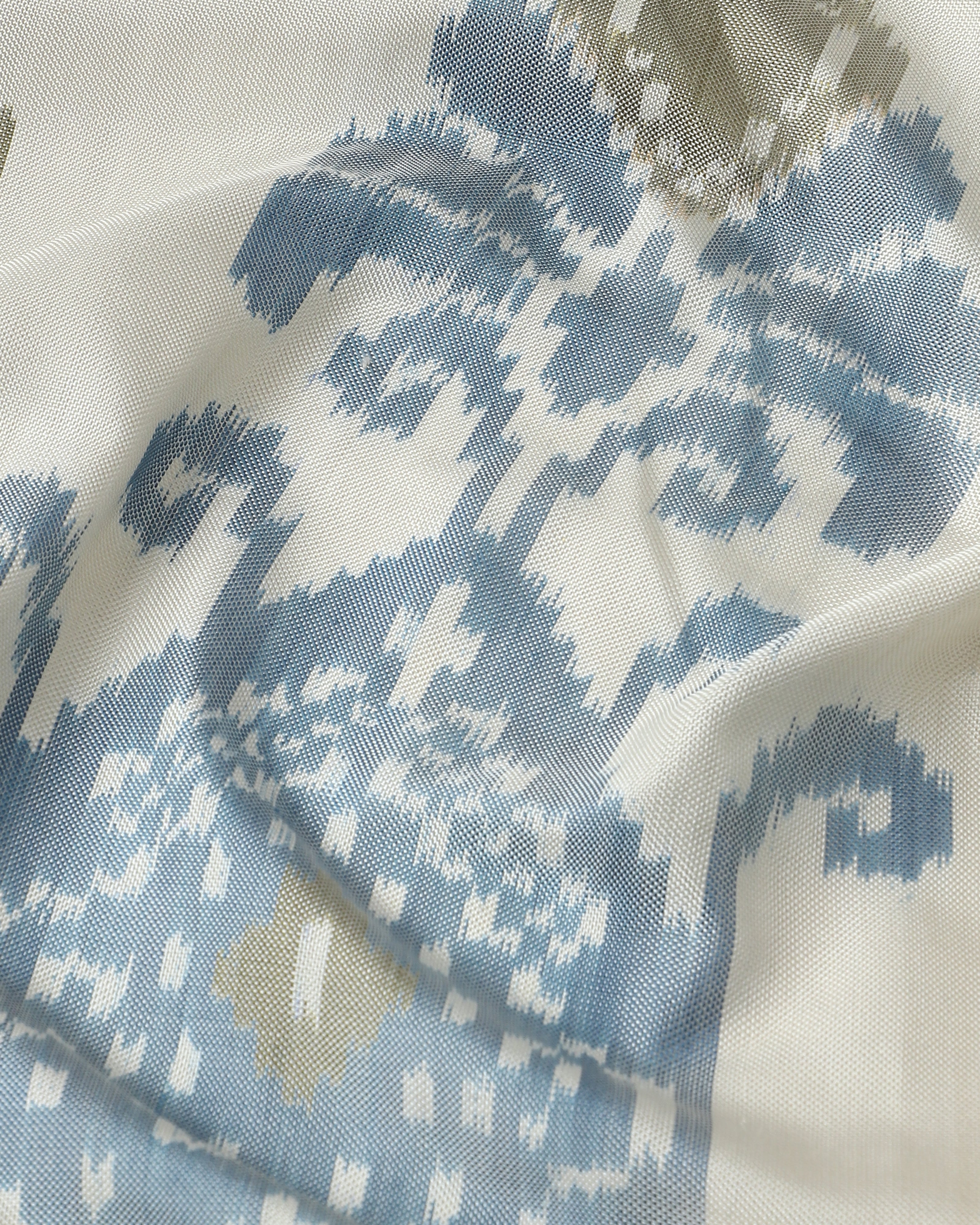 Kalindi Pochampally Weft Ikat Silk Saree