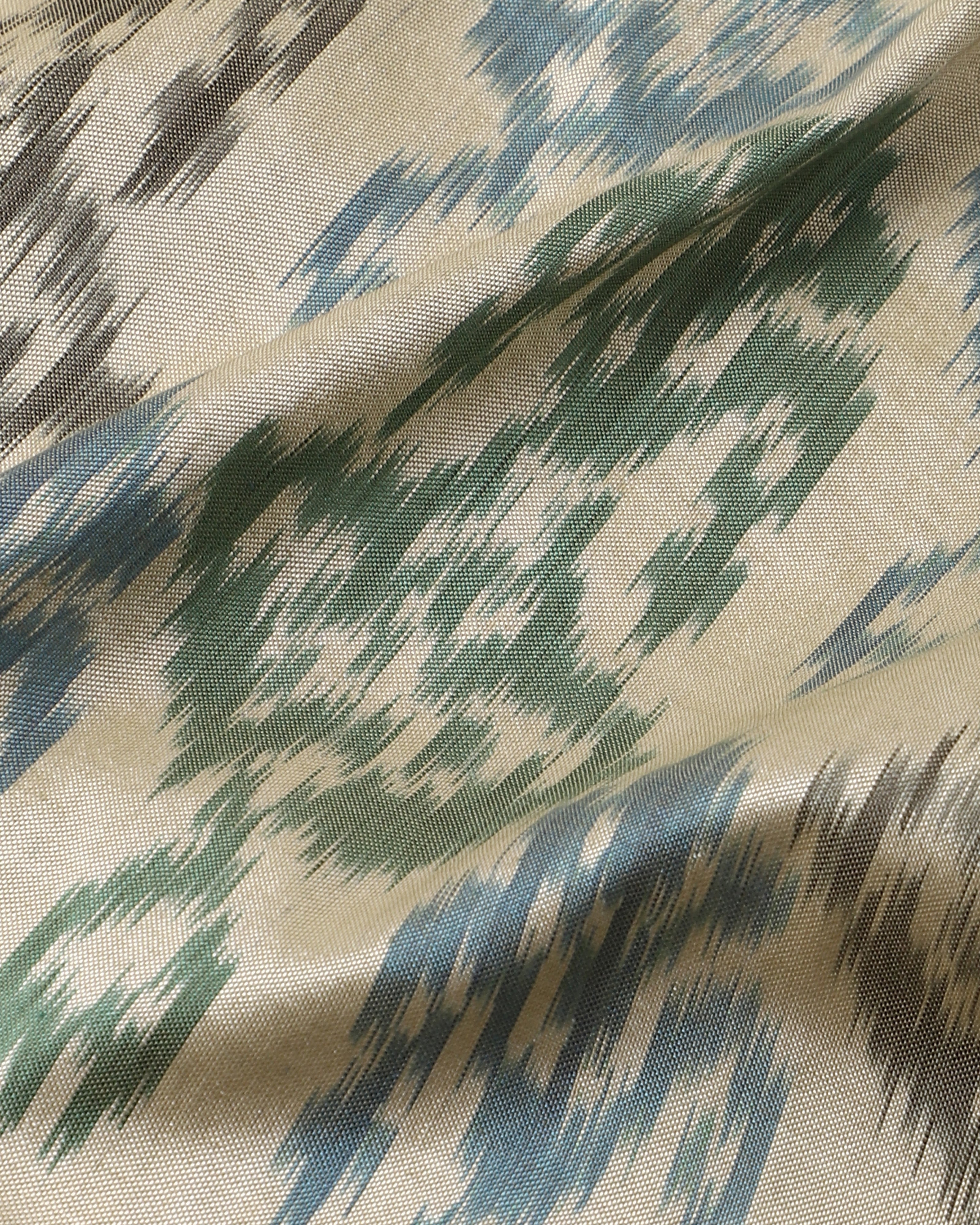 Madhula Pochampally Weft Ikat Cotton Silk Saree