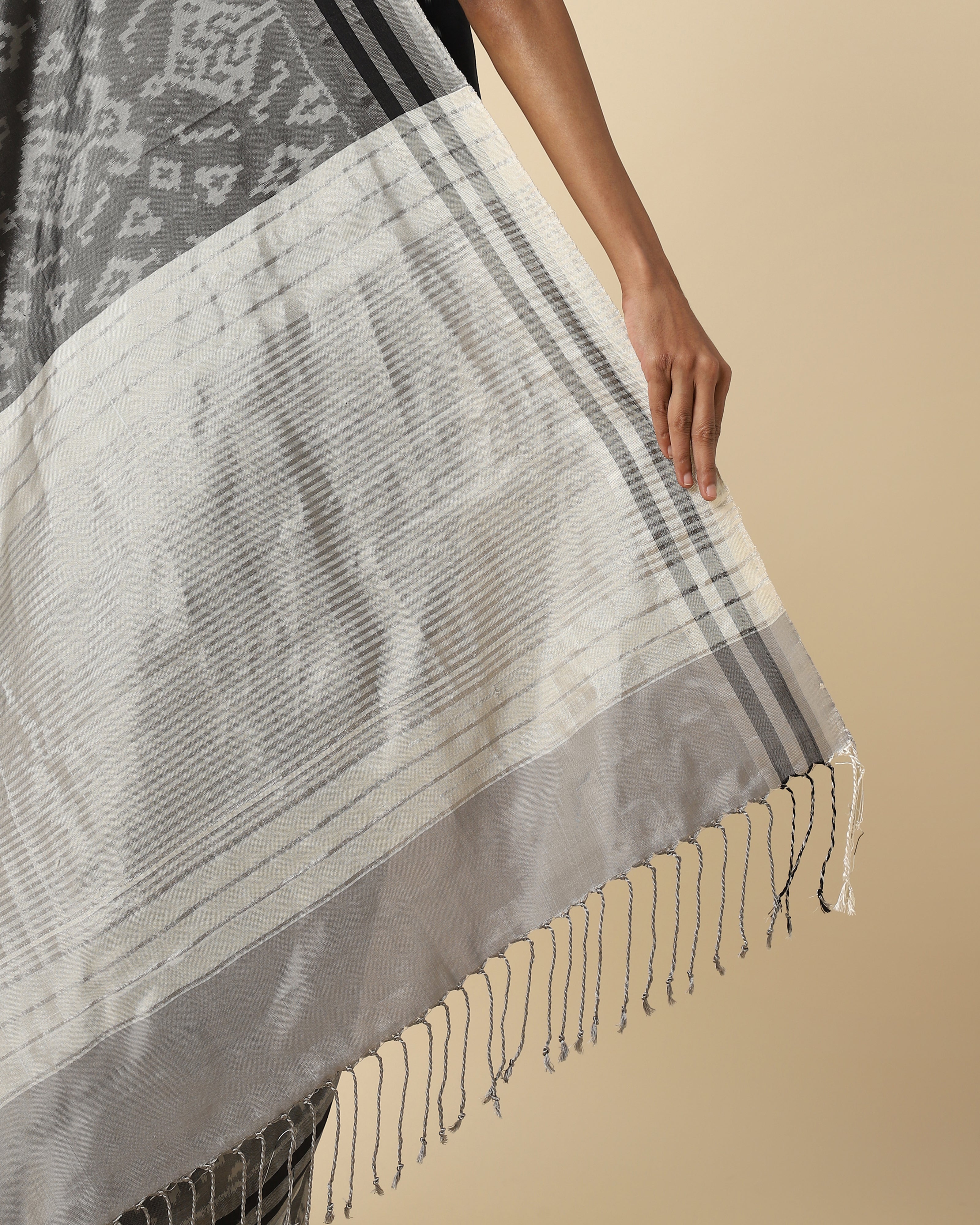 Nambia Pochampally Weft Ikat Silk Saree