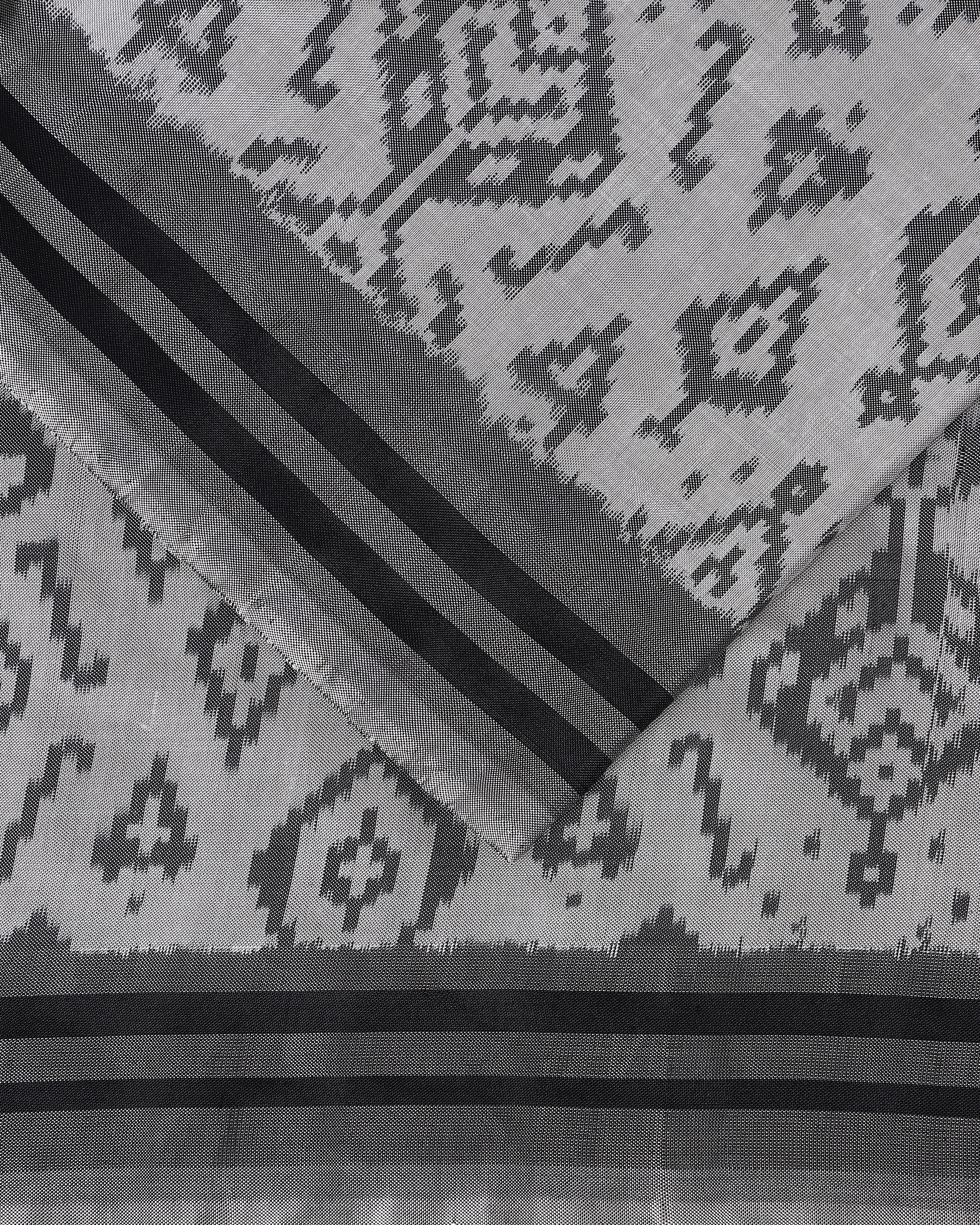 Nambia Pochampally Weft Ikat Silk Saree