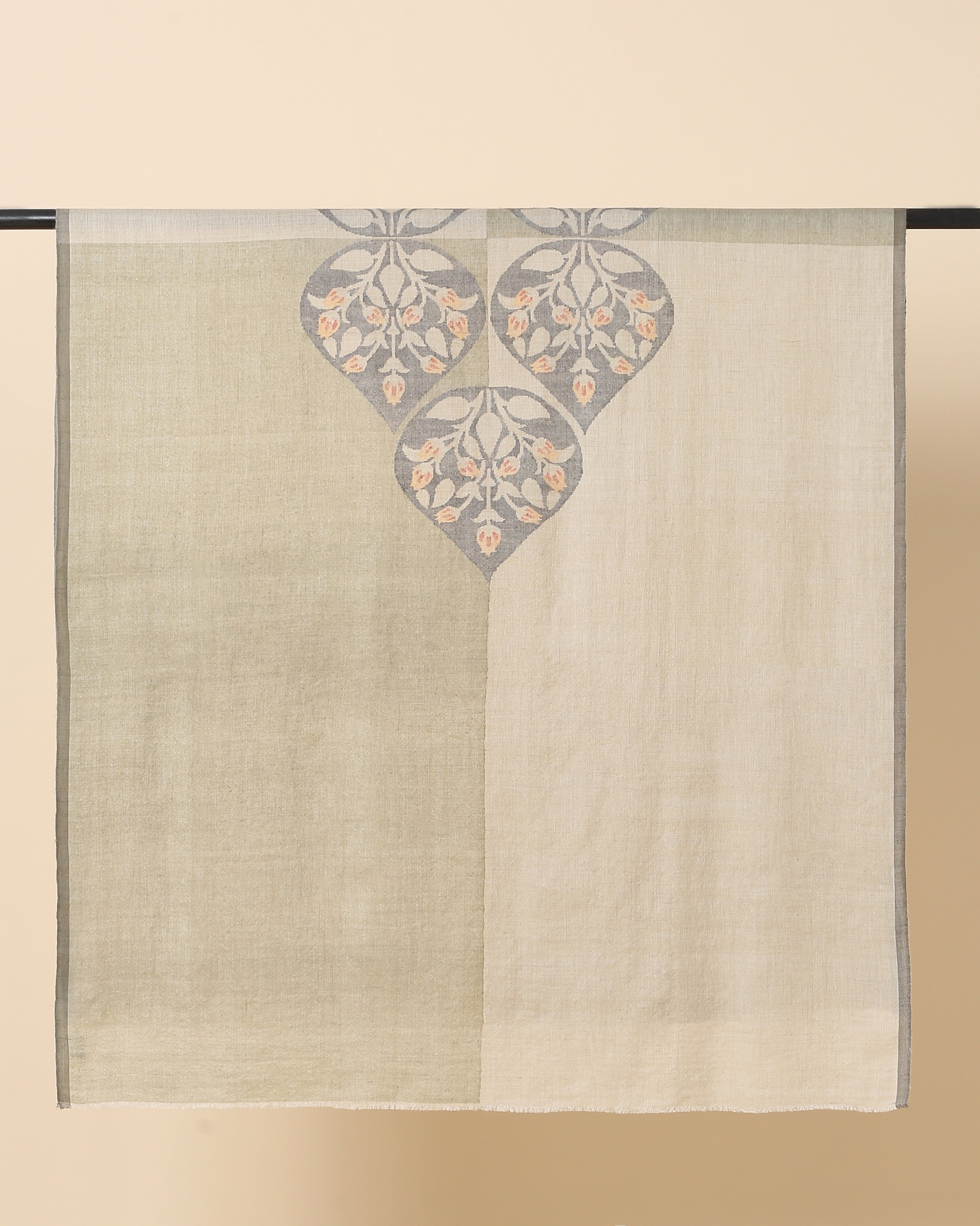 Kim Kashmir Kani Pashmina Shawl