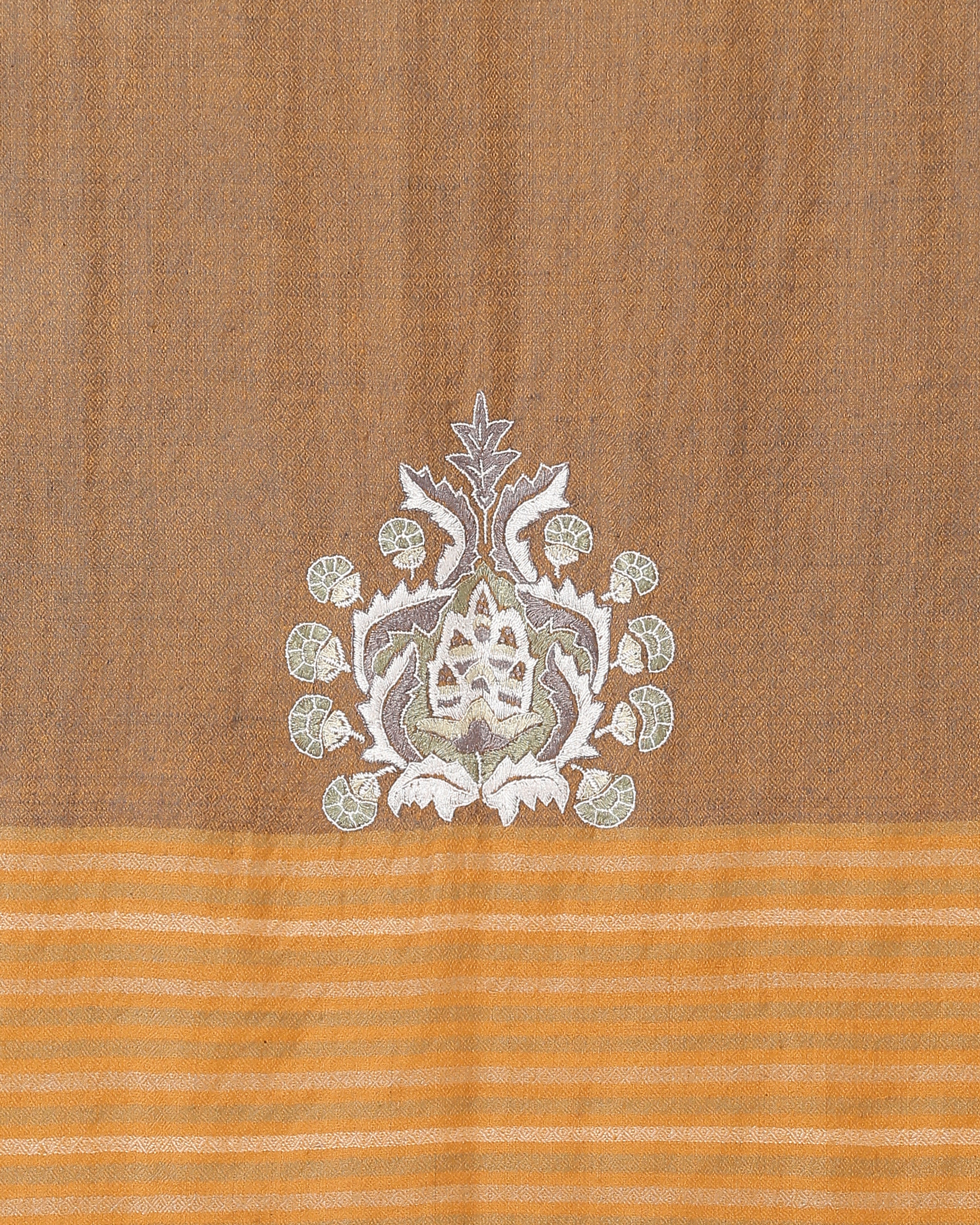 Kourtney Kashmir Sozni Embroidery Pashmina Stole