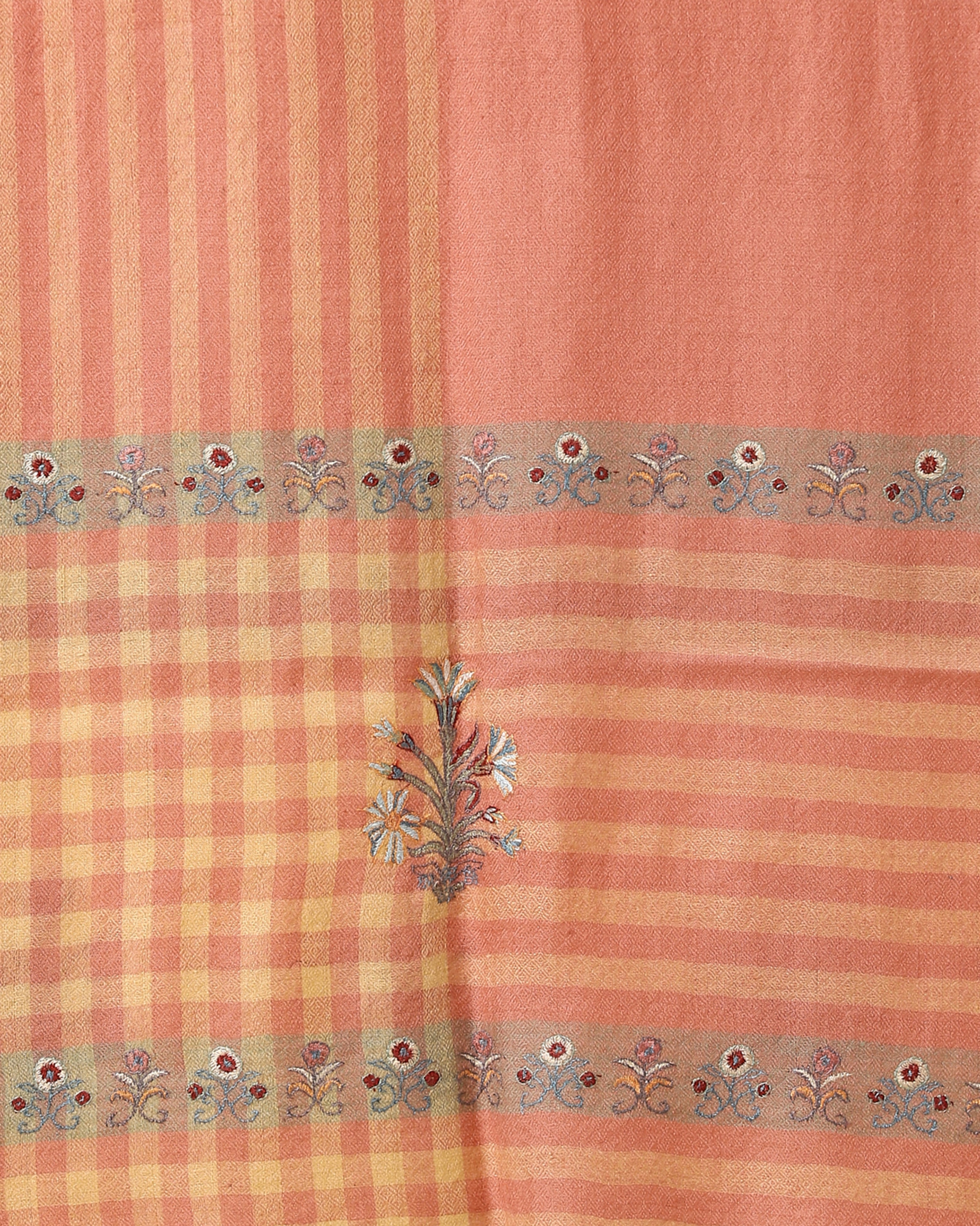 Pamela Kashmir Sozni Embroidery Pashmina Stole