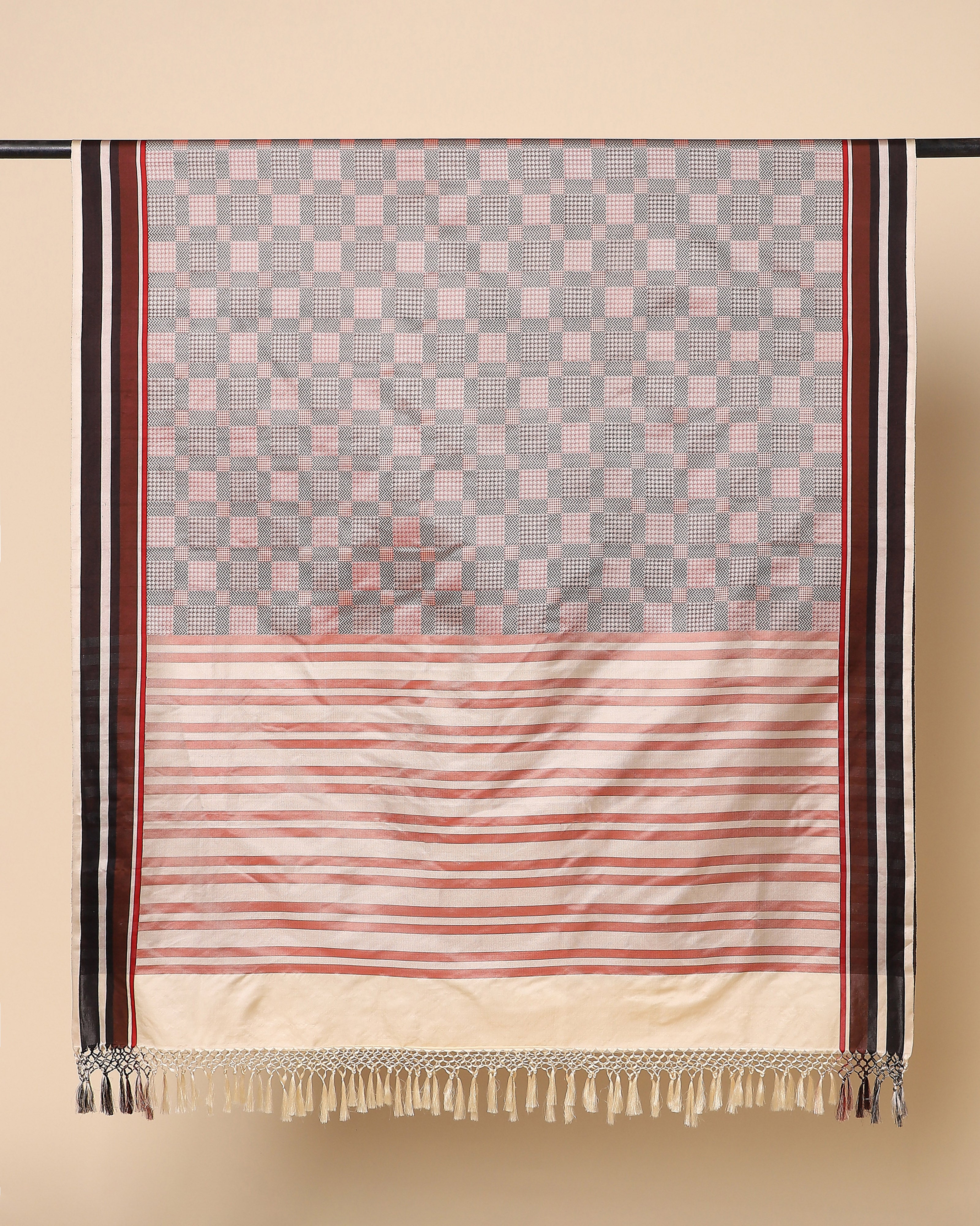 Hrutvi Banarasi Tanchoi Silk Dupatta