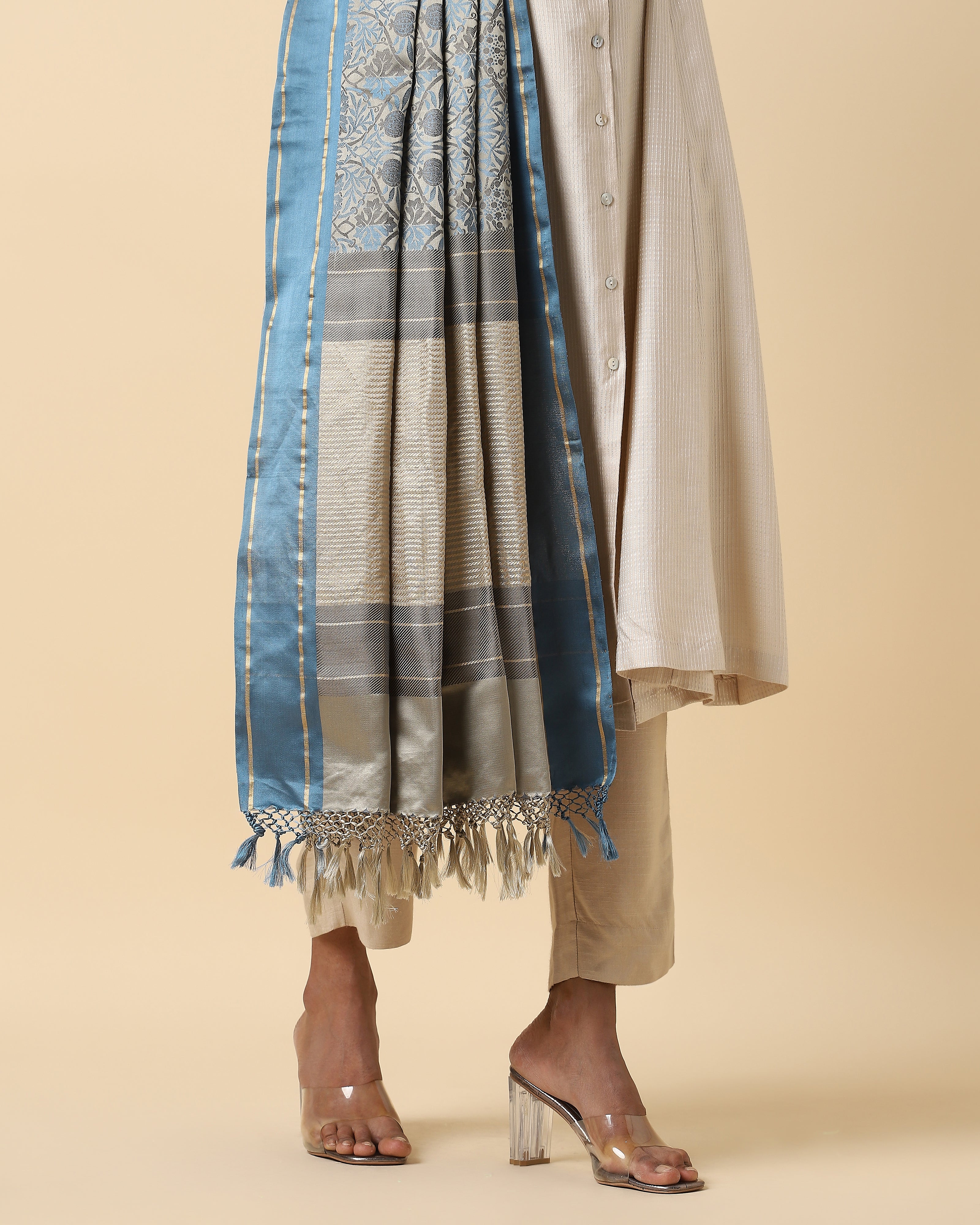 Prerita Banarasi Tanchoi Silk Dupatta