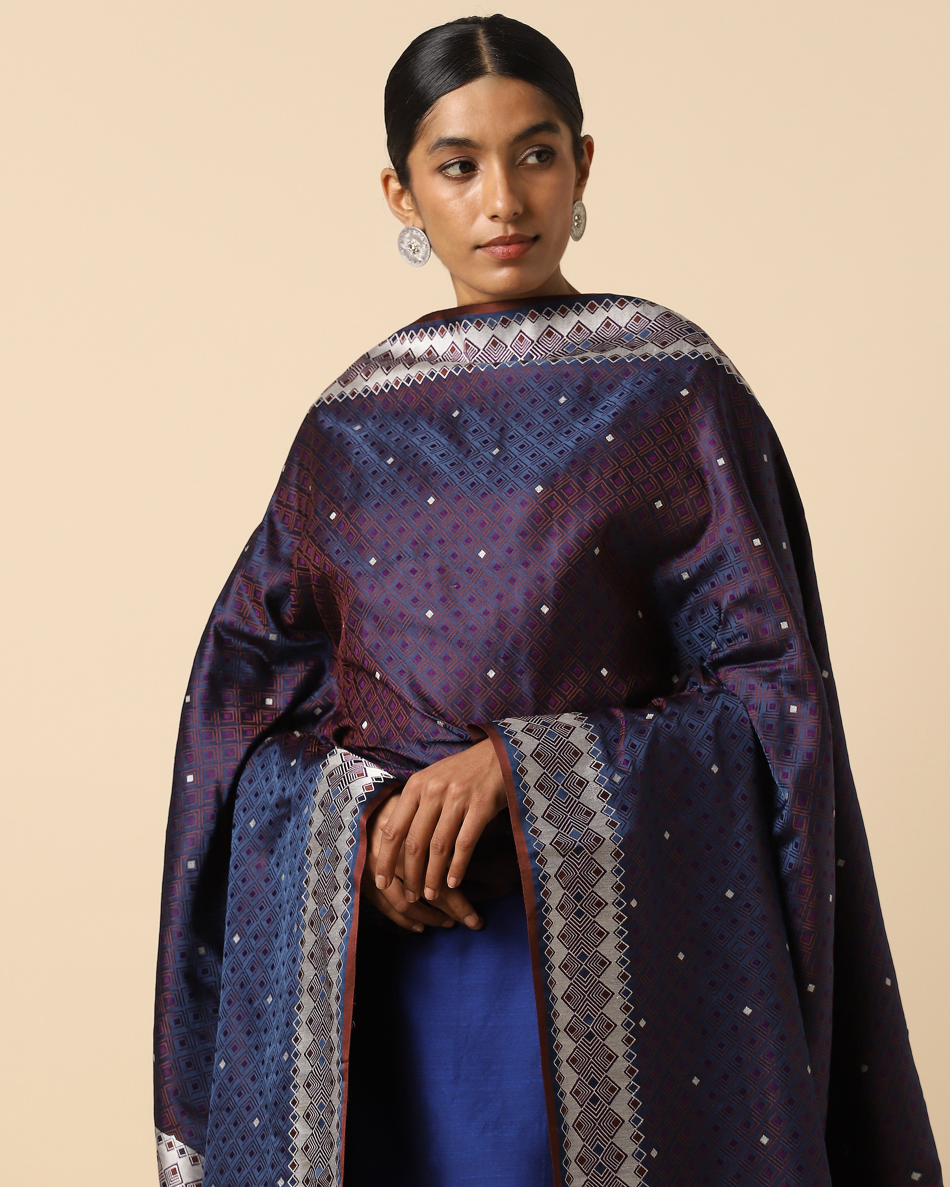 Chahna Banarasi Tanchoi Silk Dupatta