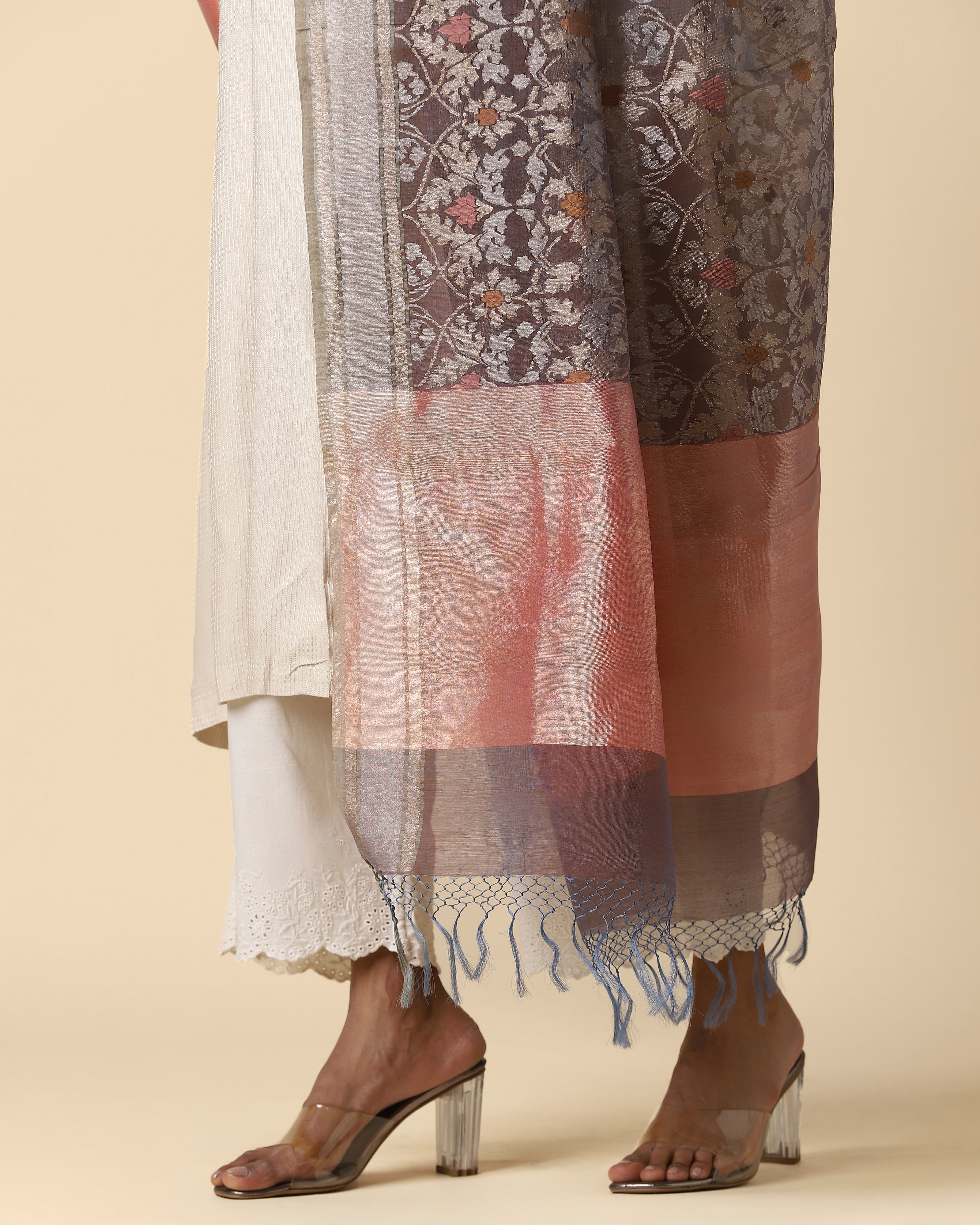 Kalpana Banarasi Jamdani Silk Cotton Dupatta