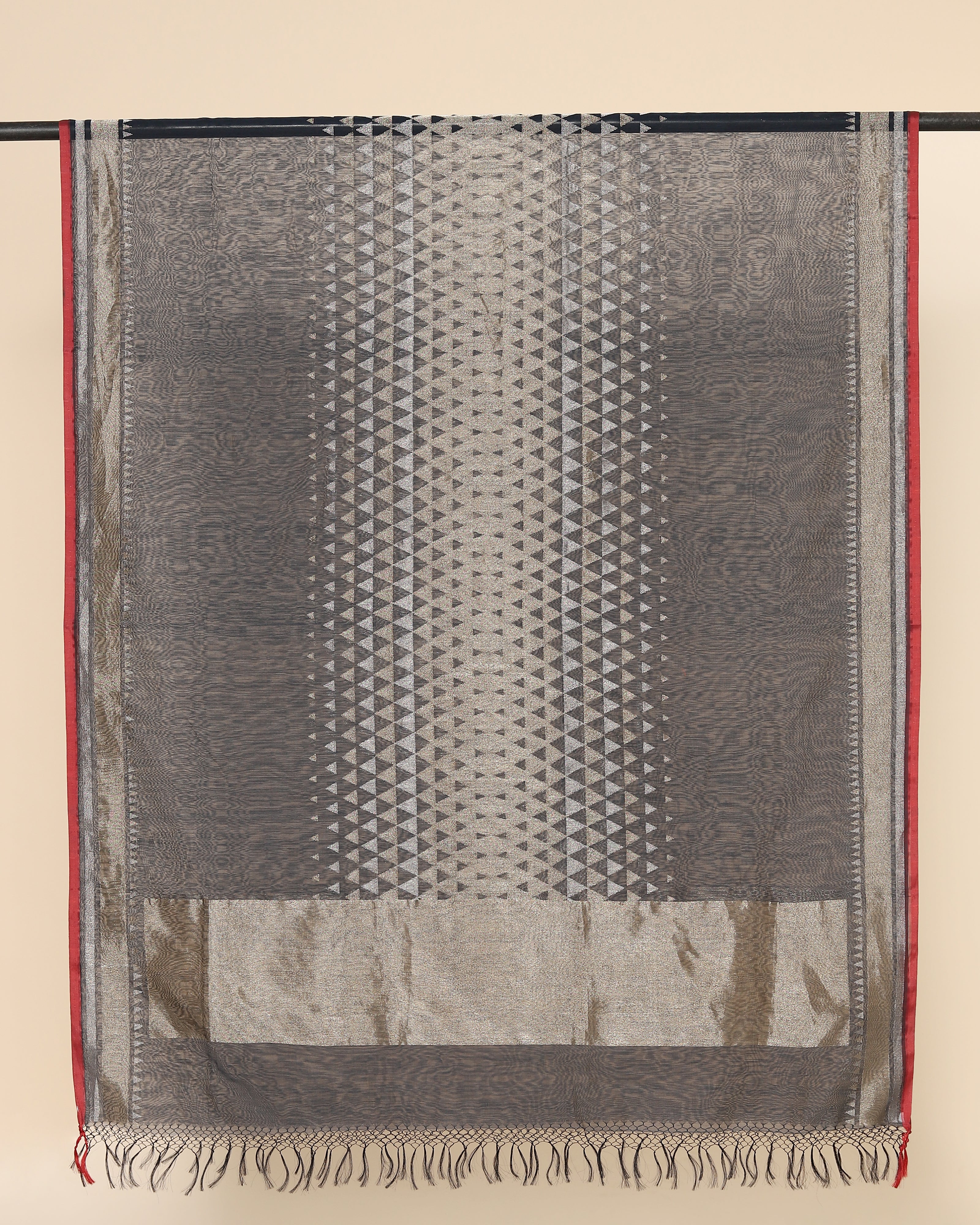 Kamda Banarasi Jamdani Silk Cotton Dupatta