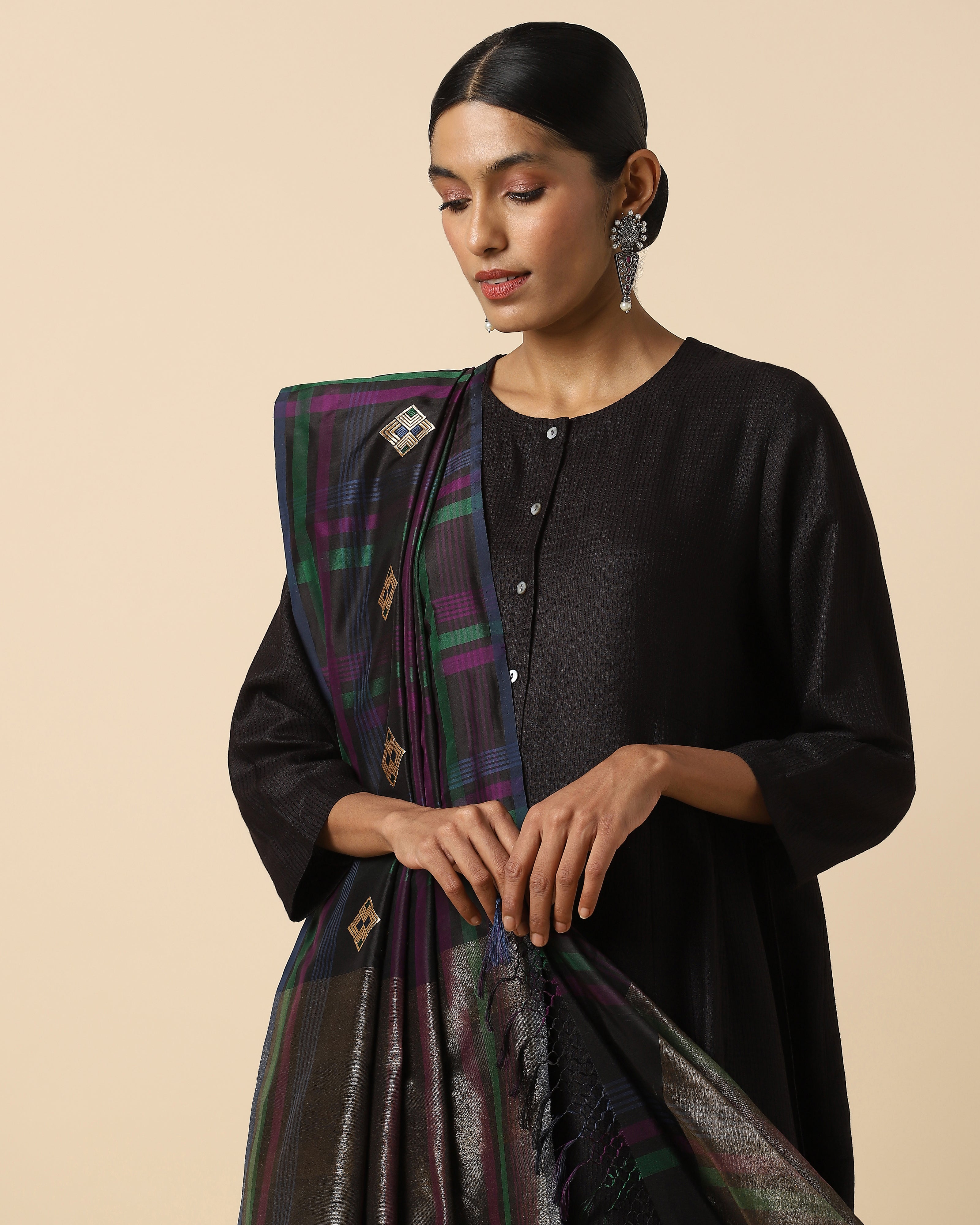 Sonam Banarasi Kadwa Silk Dupatta