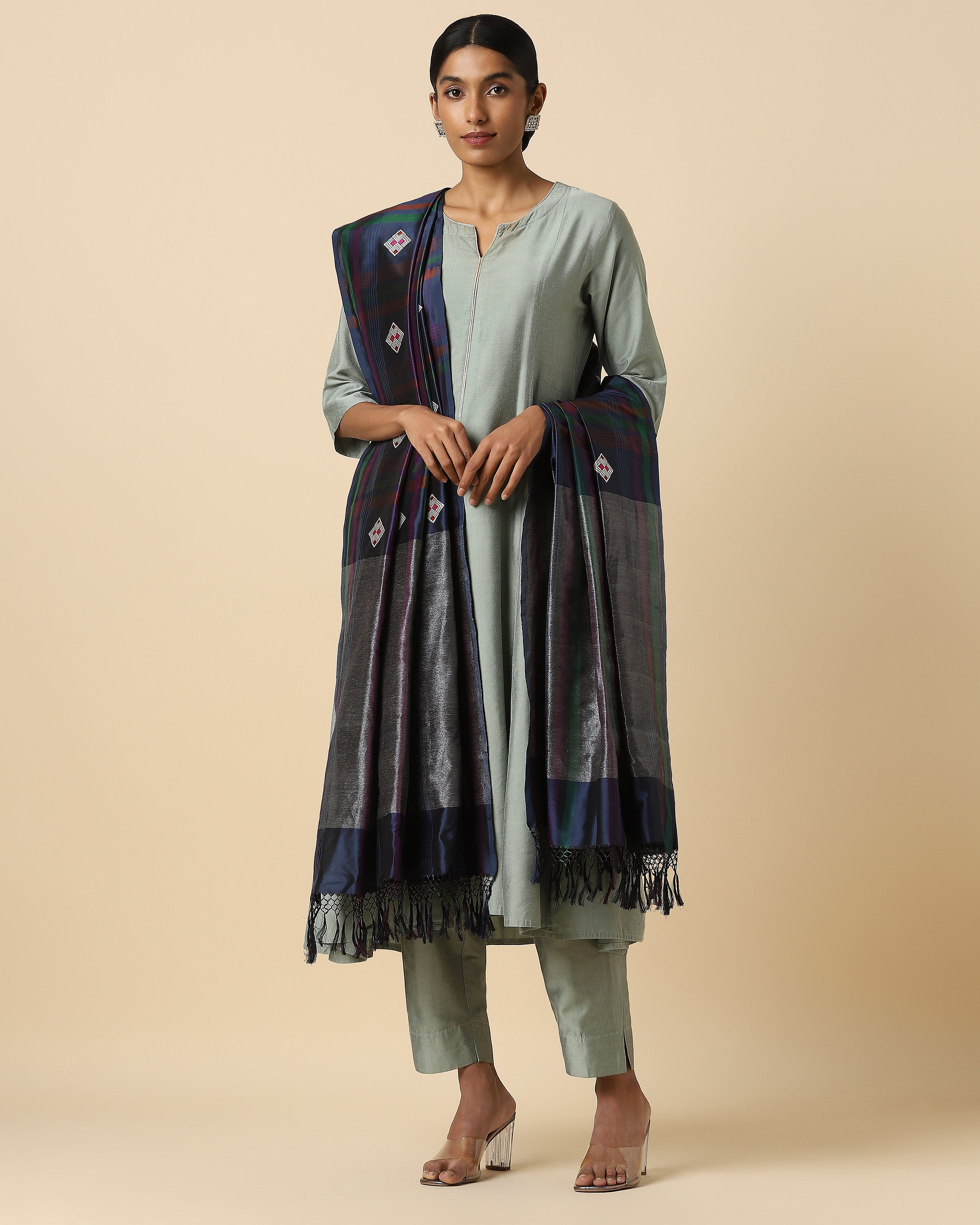 Sonam Banarasi Kadwa Silk Dupatta