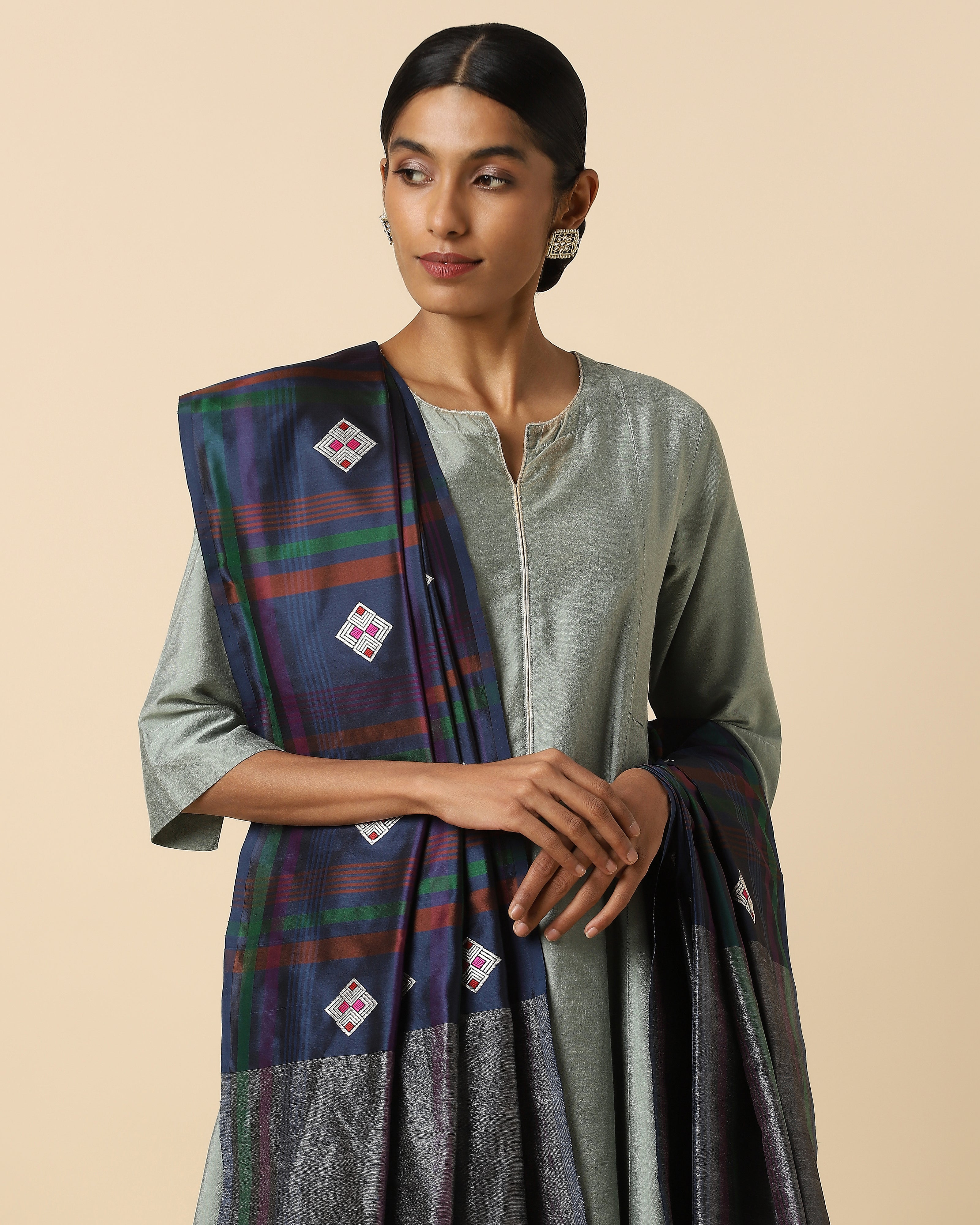 Sonam Banarasi Kadwa Silk Dupatta