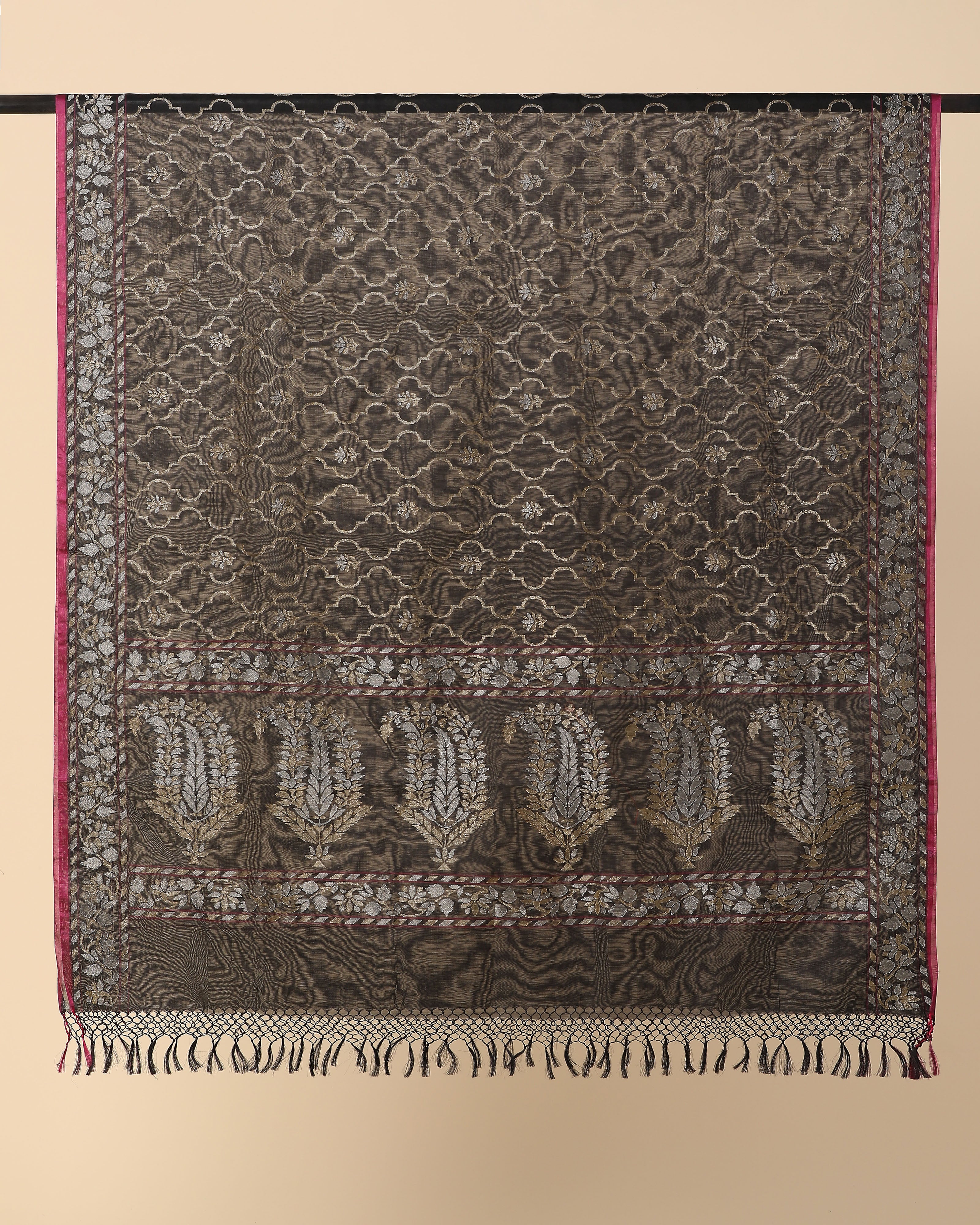 Afsa Banarasi Jamdani Silk Cotton Dupatta