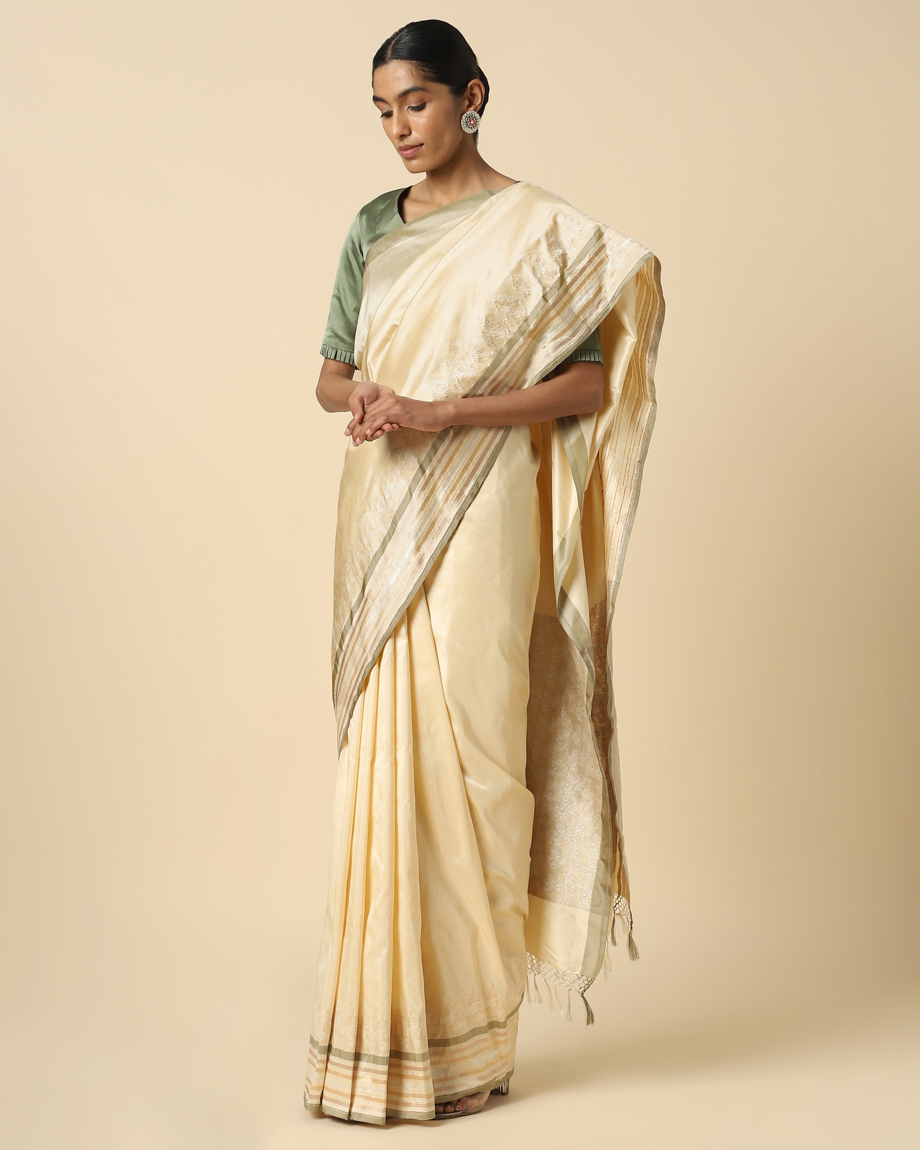 Sridha Banarasi Powdi Silk Saree