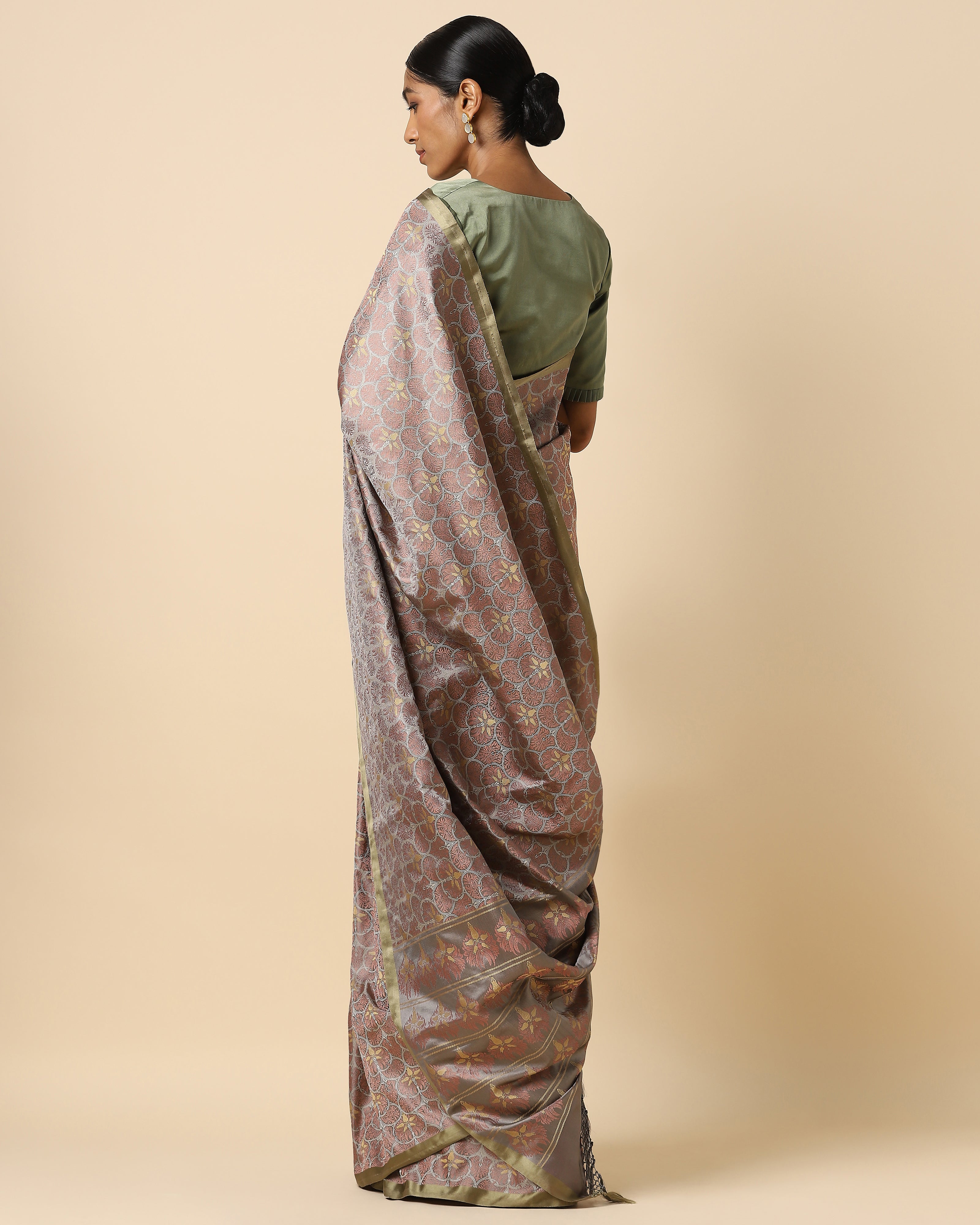 Shranti Banarasi Tanchoi Silk Saree
