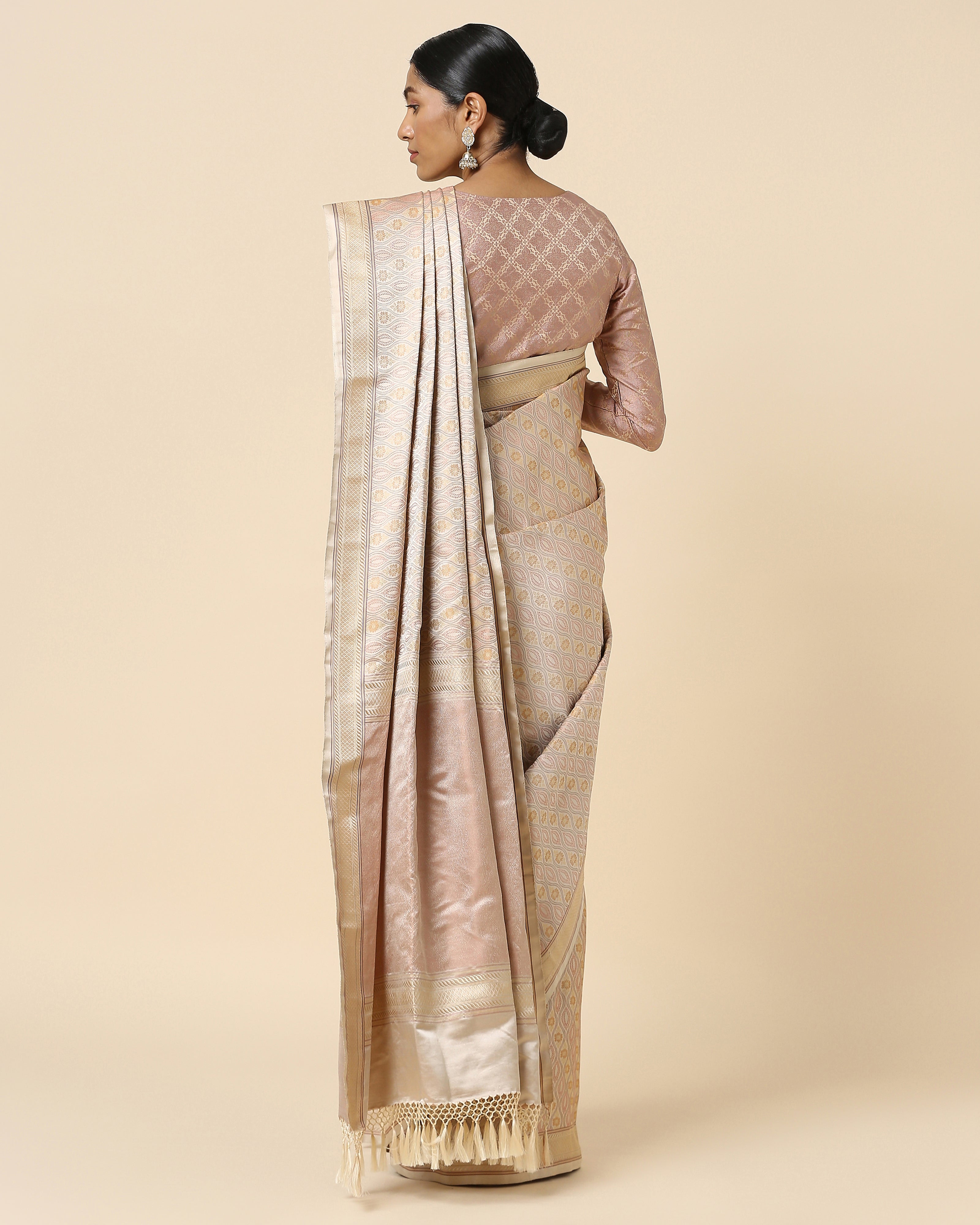 Samyukta Banarasi Tanchoi Silk Saree