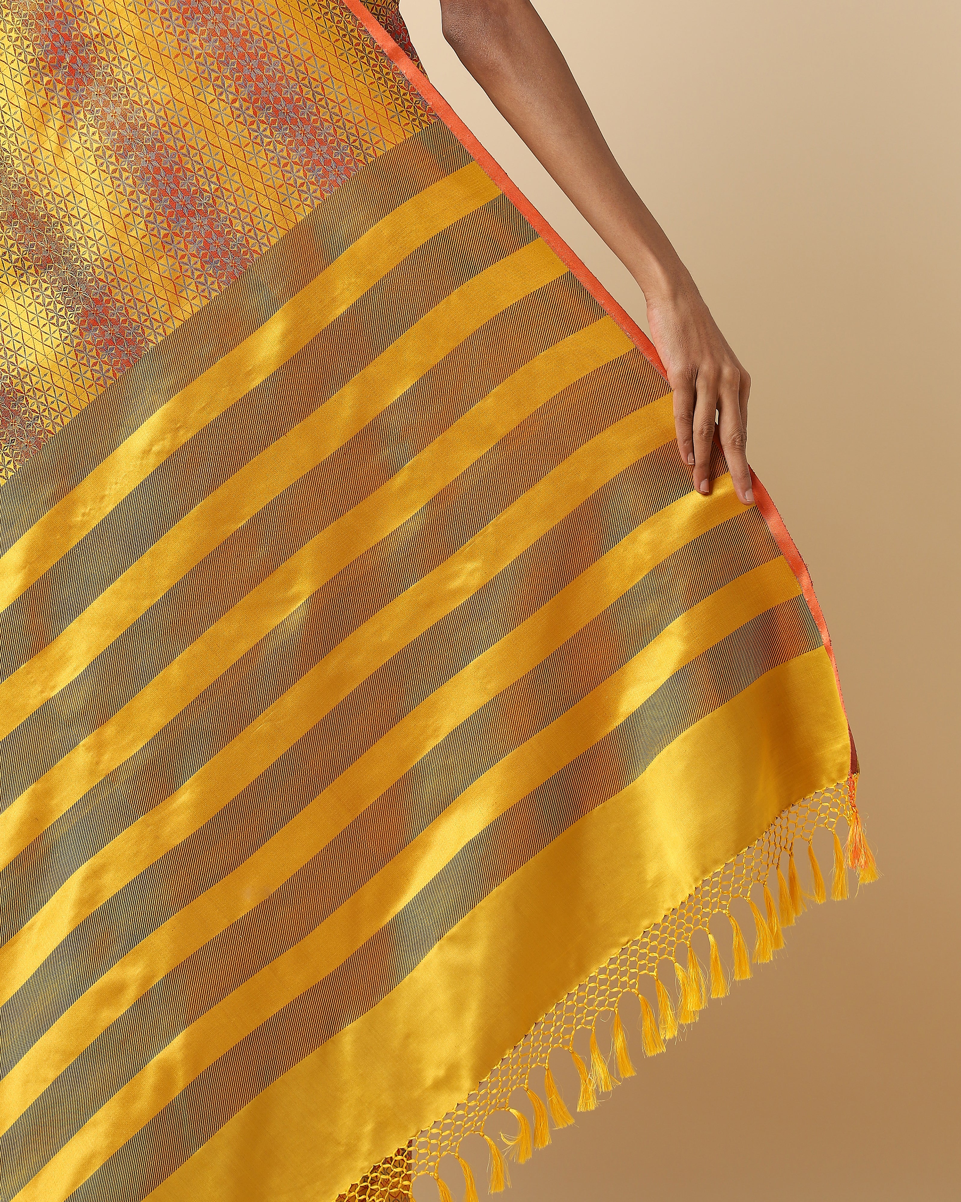 Jaswik Banarasi Tanchoi Silk Saree