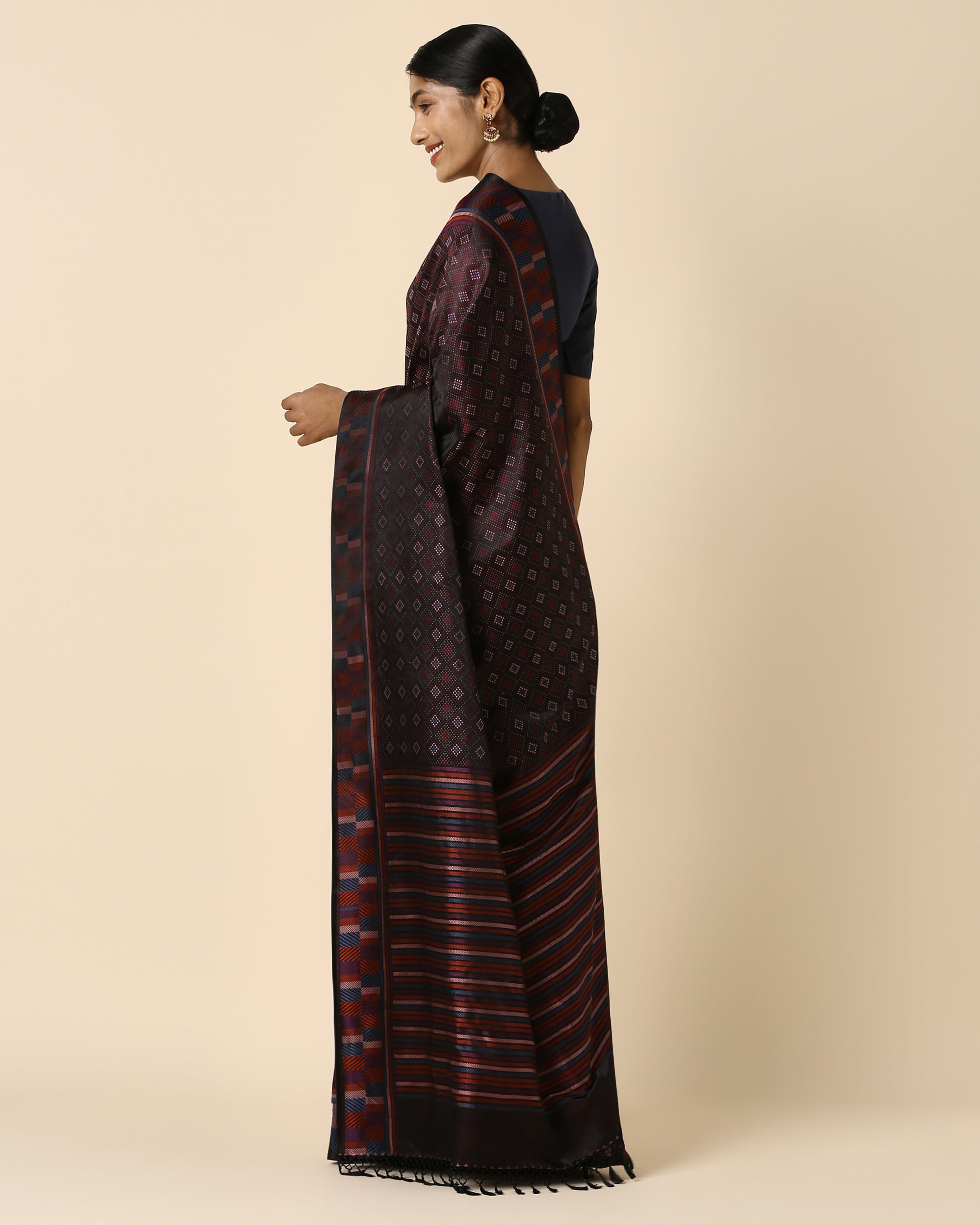 Kasvini Banarasi Tanchoi Silk Saree