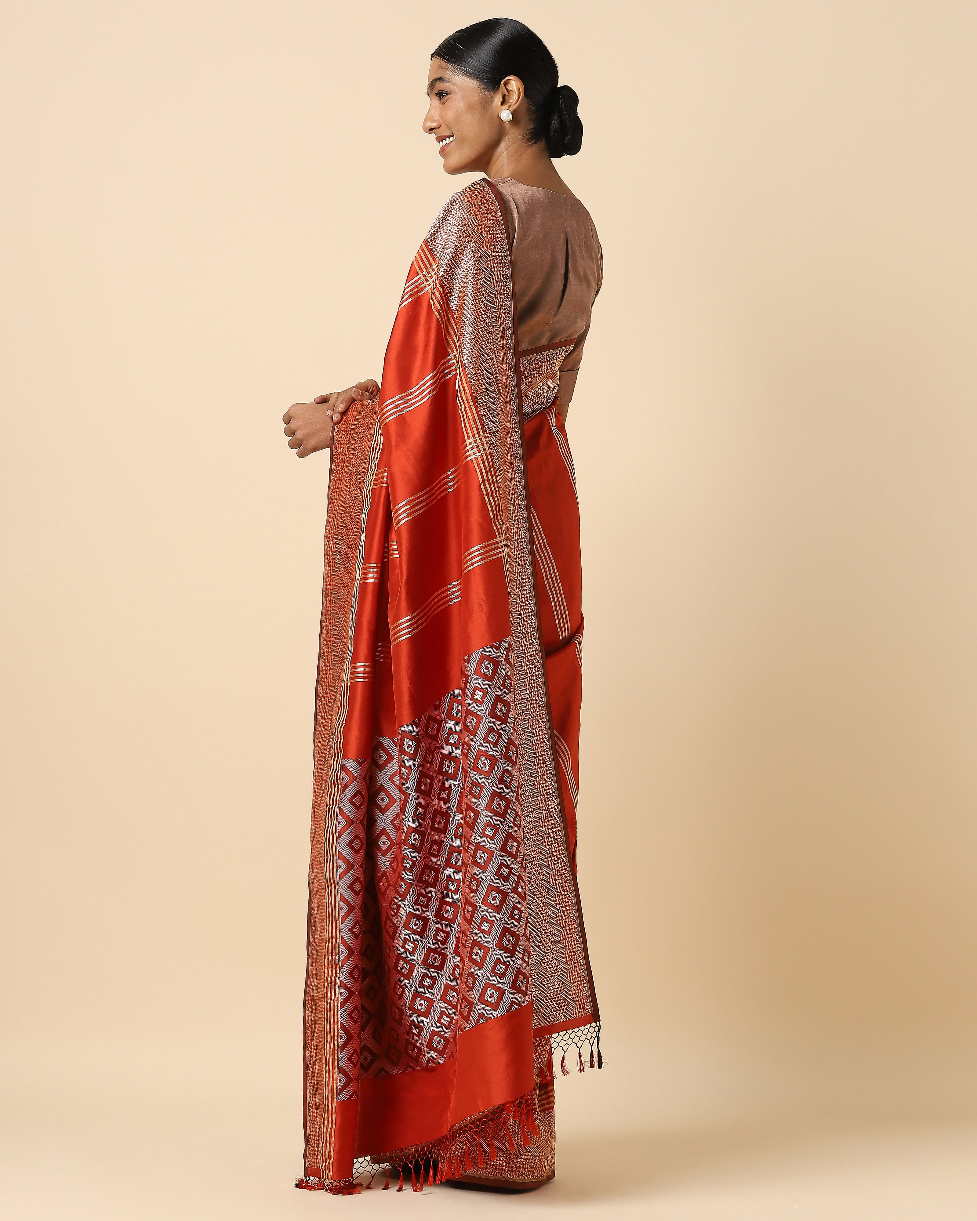 Subraa Banarasi Kadwa Silk Saree