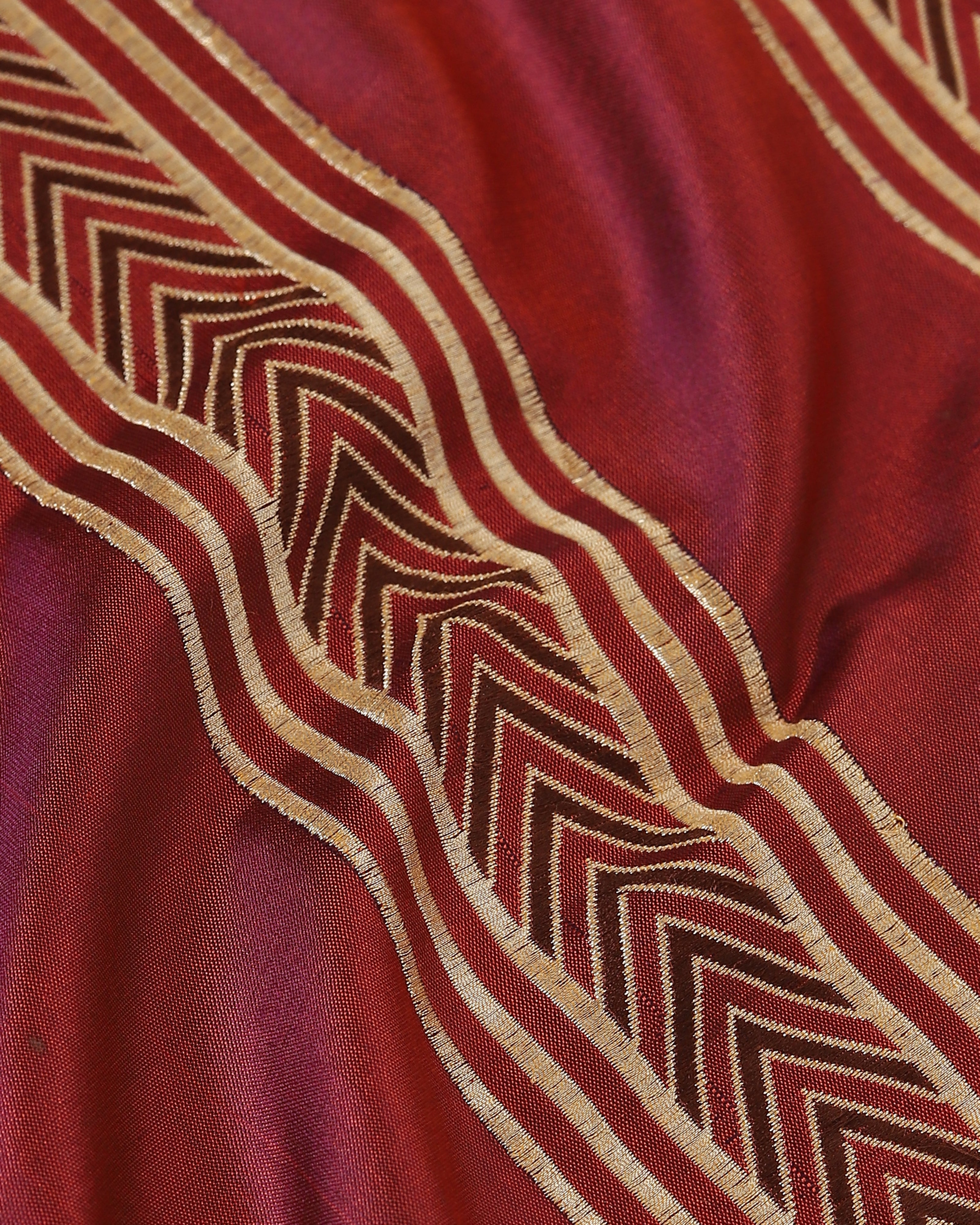 Navram Banarasi Kadwa Silk Saree