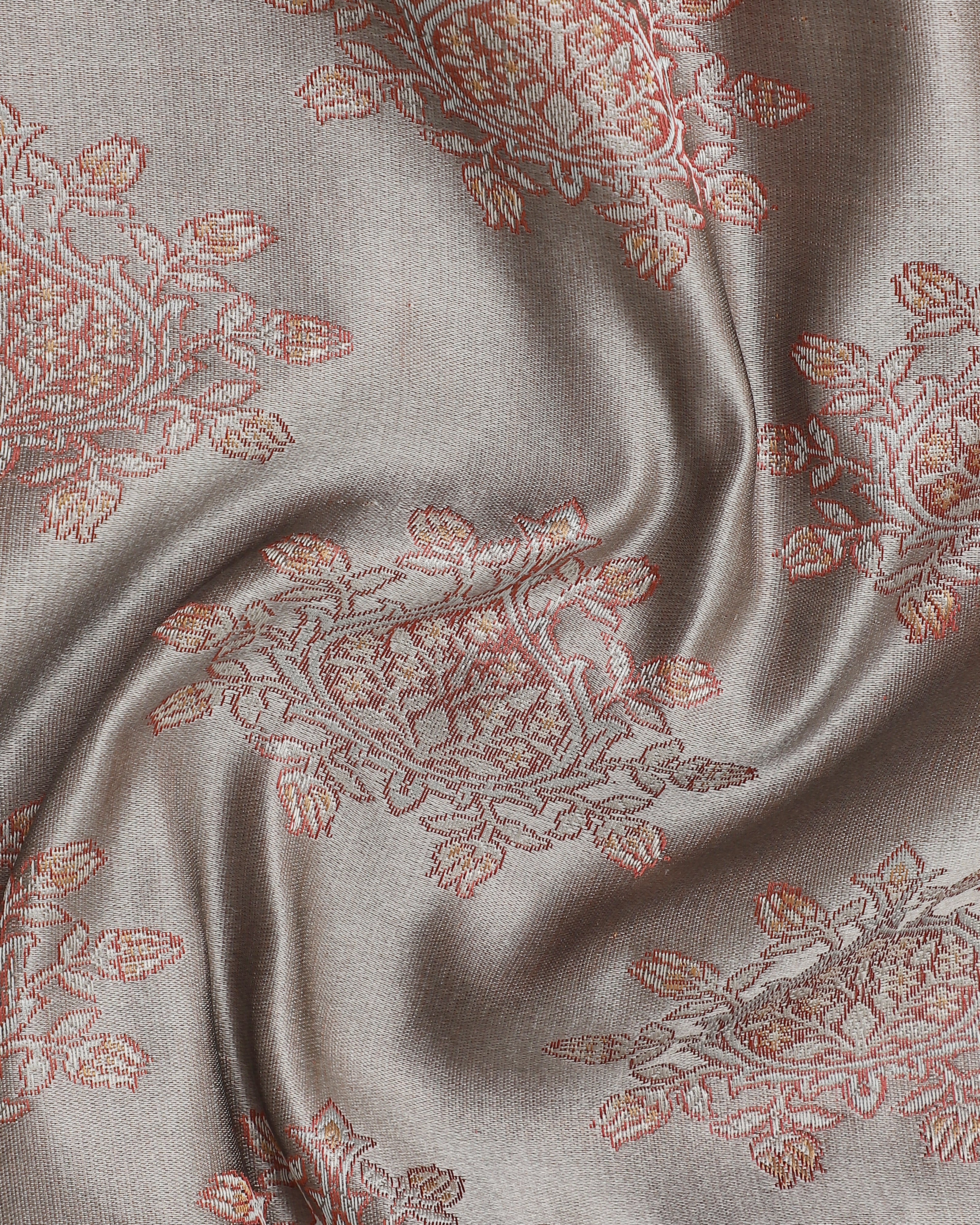 Prisha Banarasi Tanchoi Silk Saree