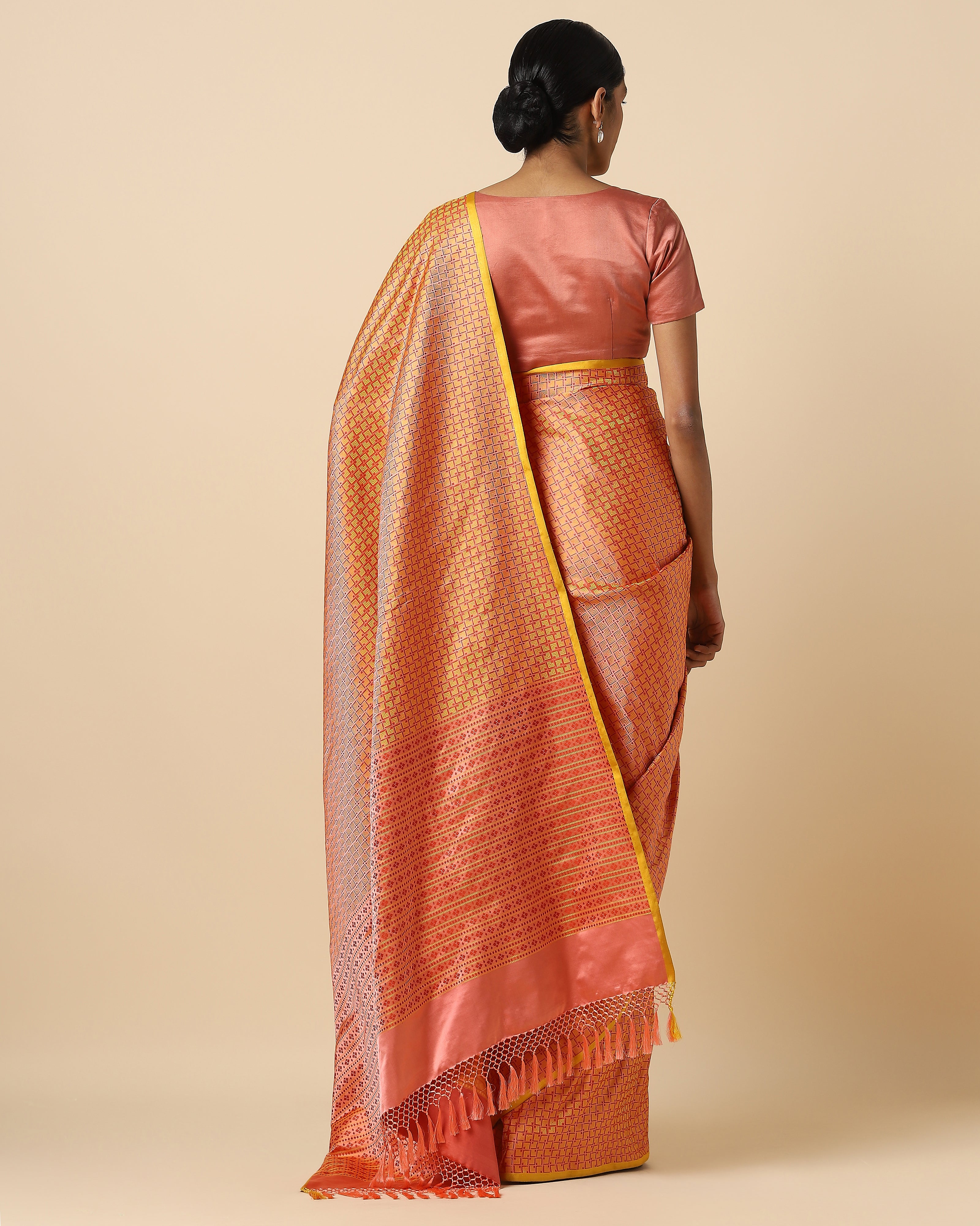 Marala Banarasi Tanchoi Silk Saree