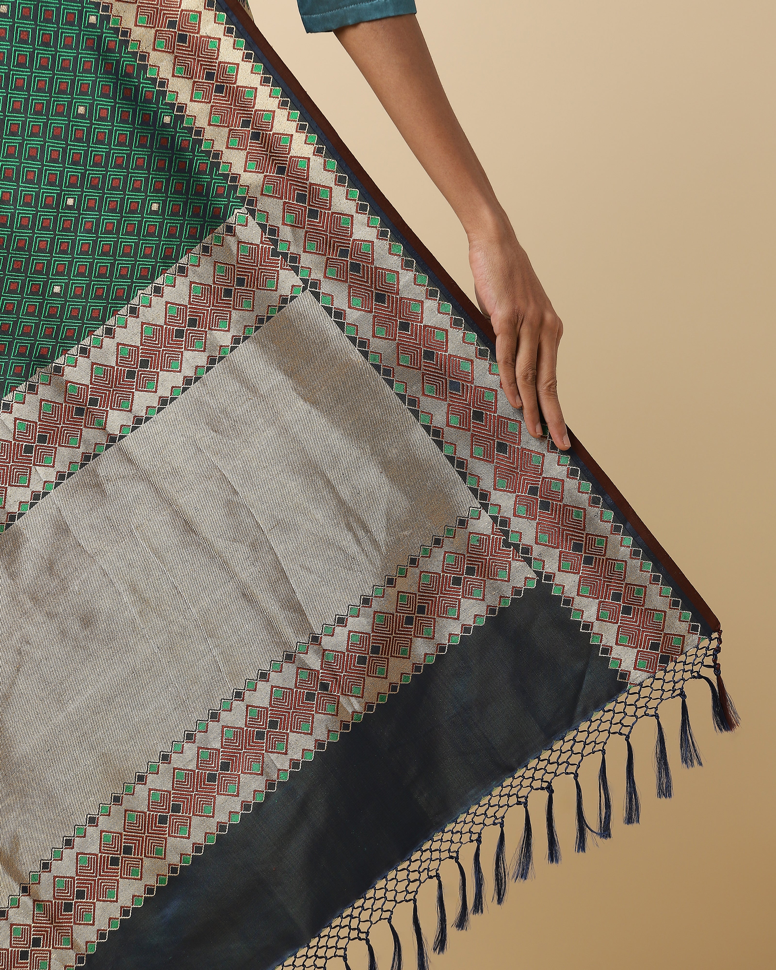 Chahna Banarasi Tanchoi Silk Saree