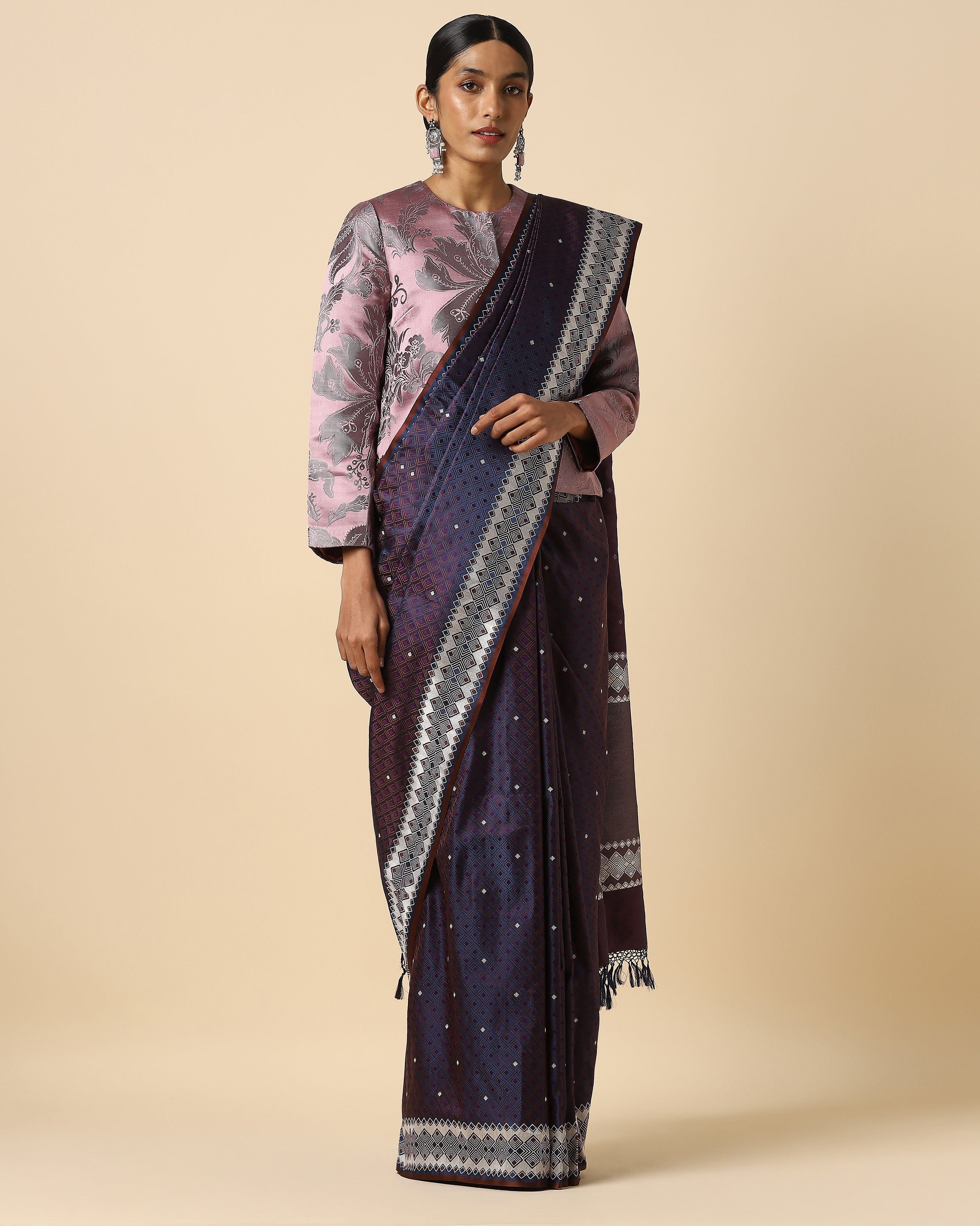 Chahna Banarasi Tanchoi Silk Saree