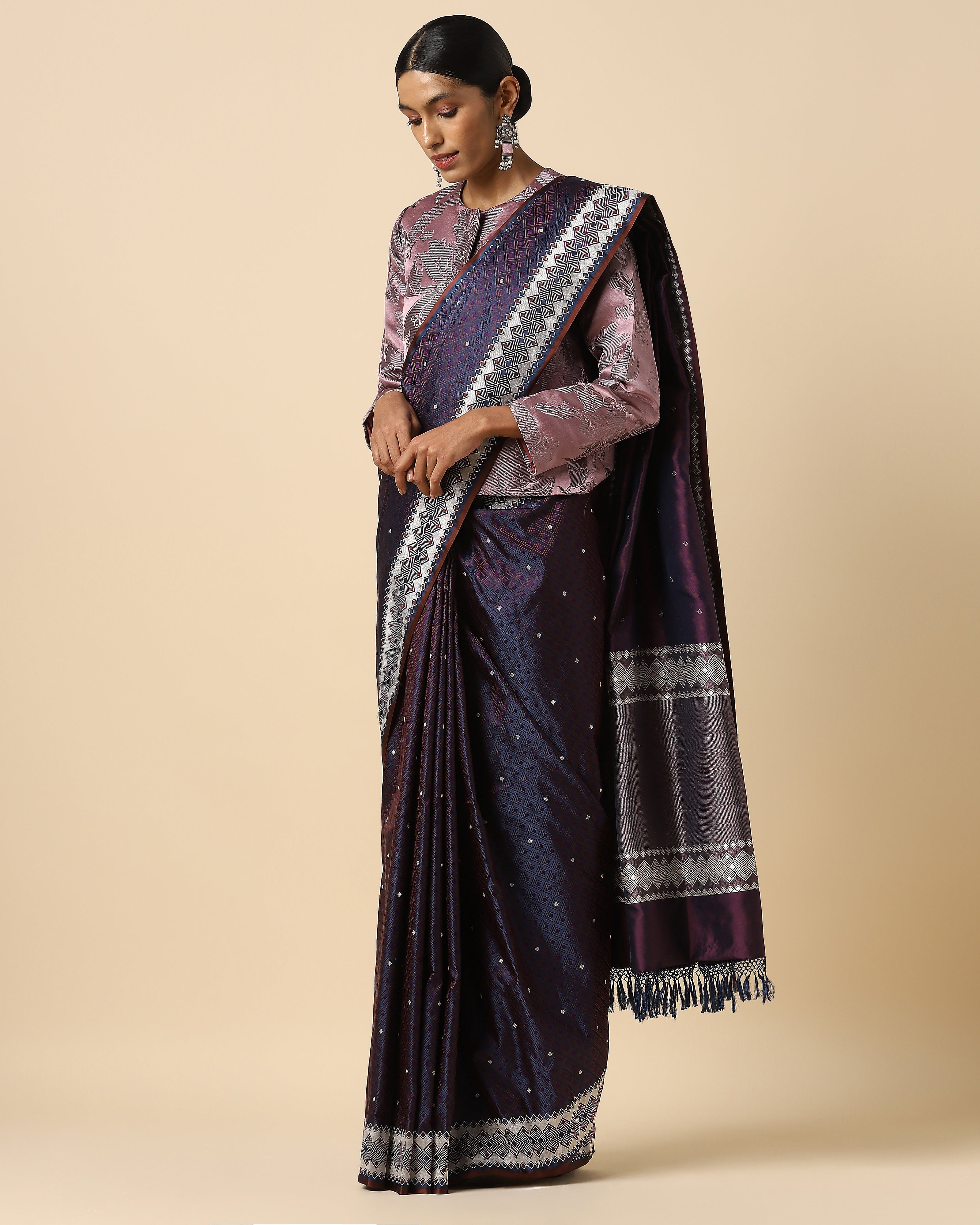 Chahna Banarasi Tanchoi Silk Saree