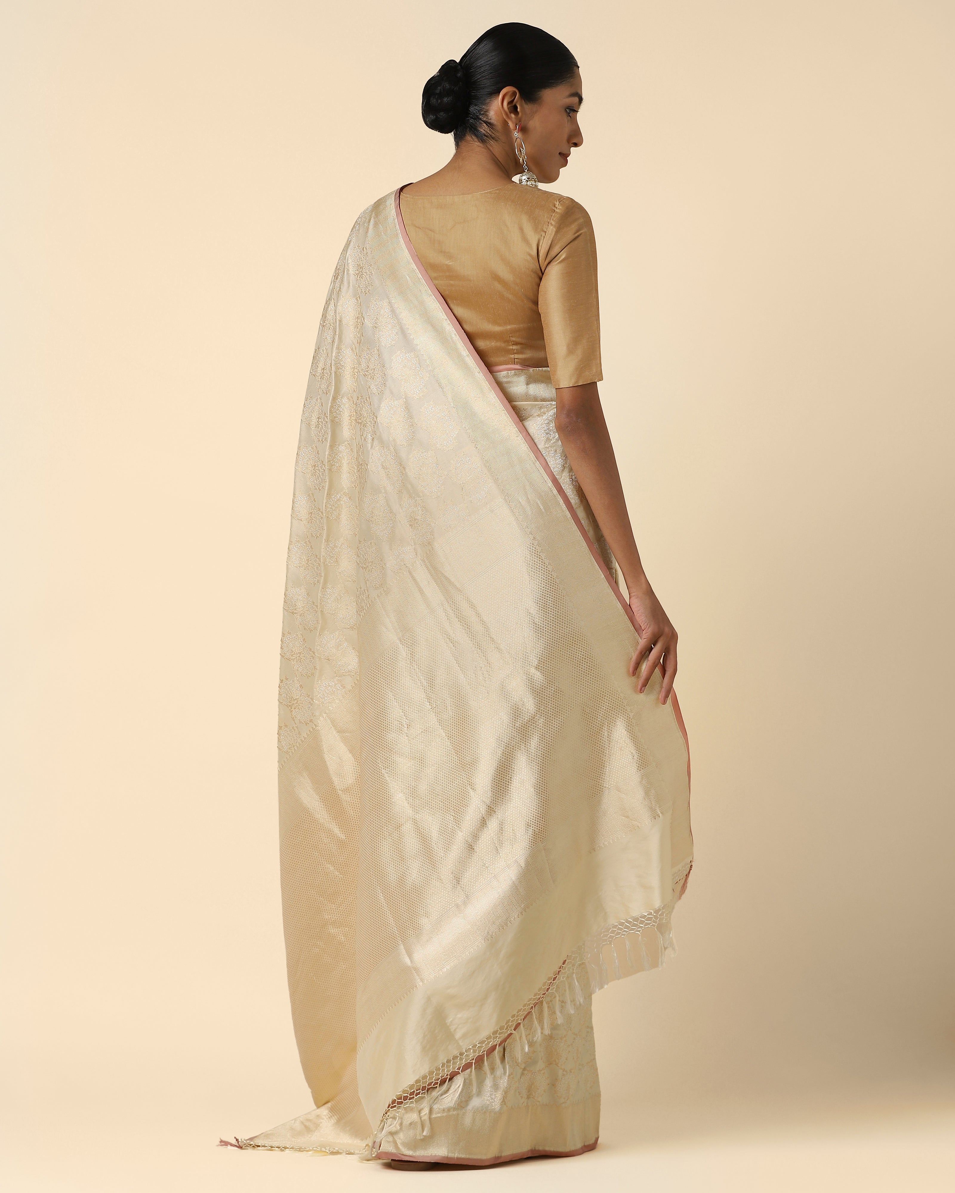 Edha Banarasi Kadwa Silk Saree