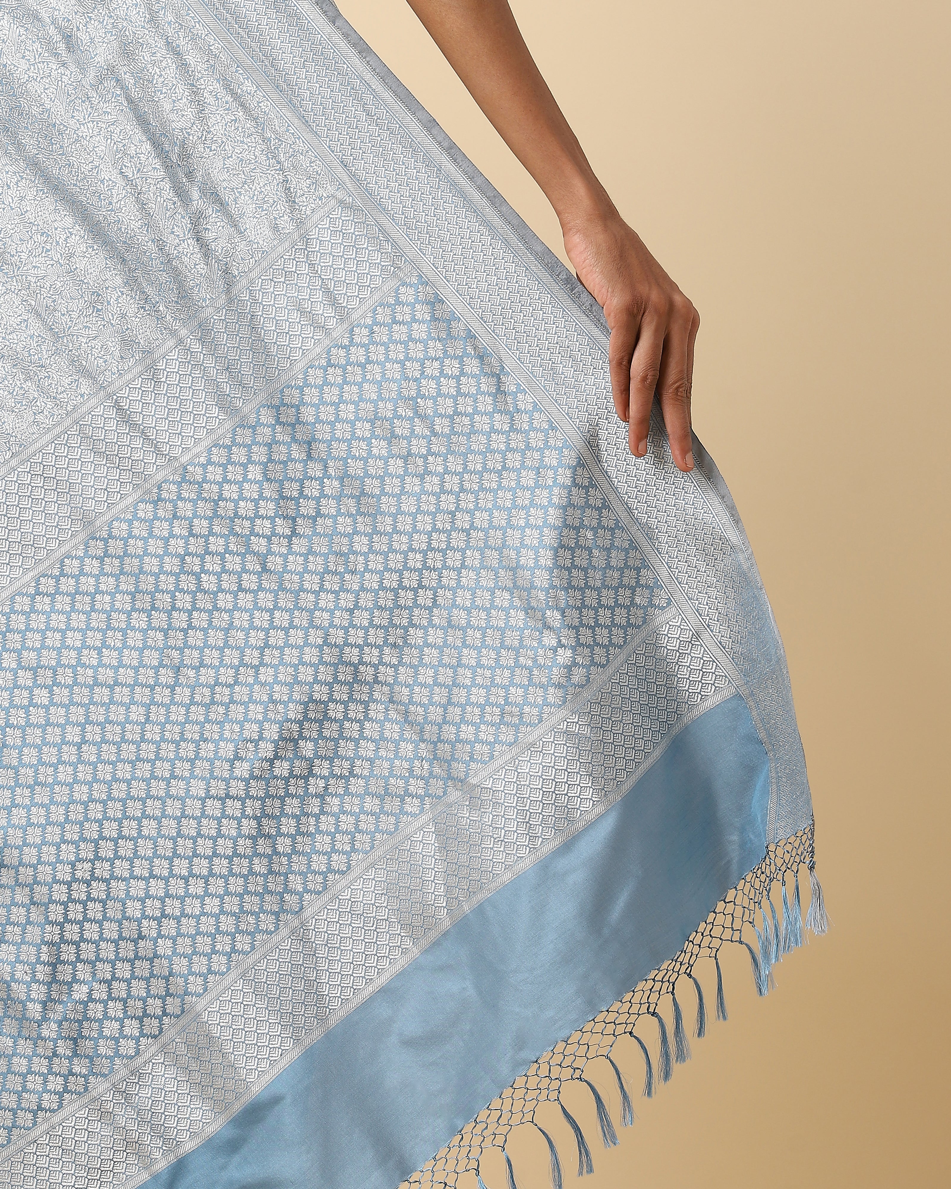 Fahari Banarasi Fekwa Silk Saree