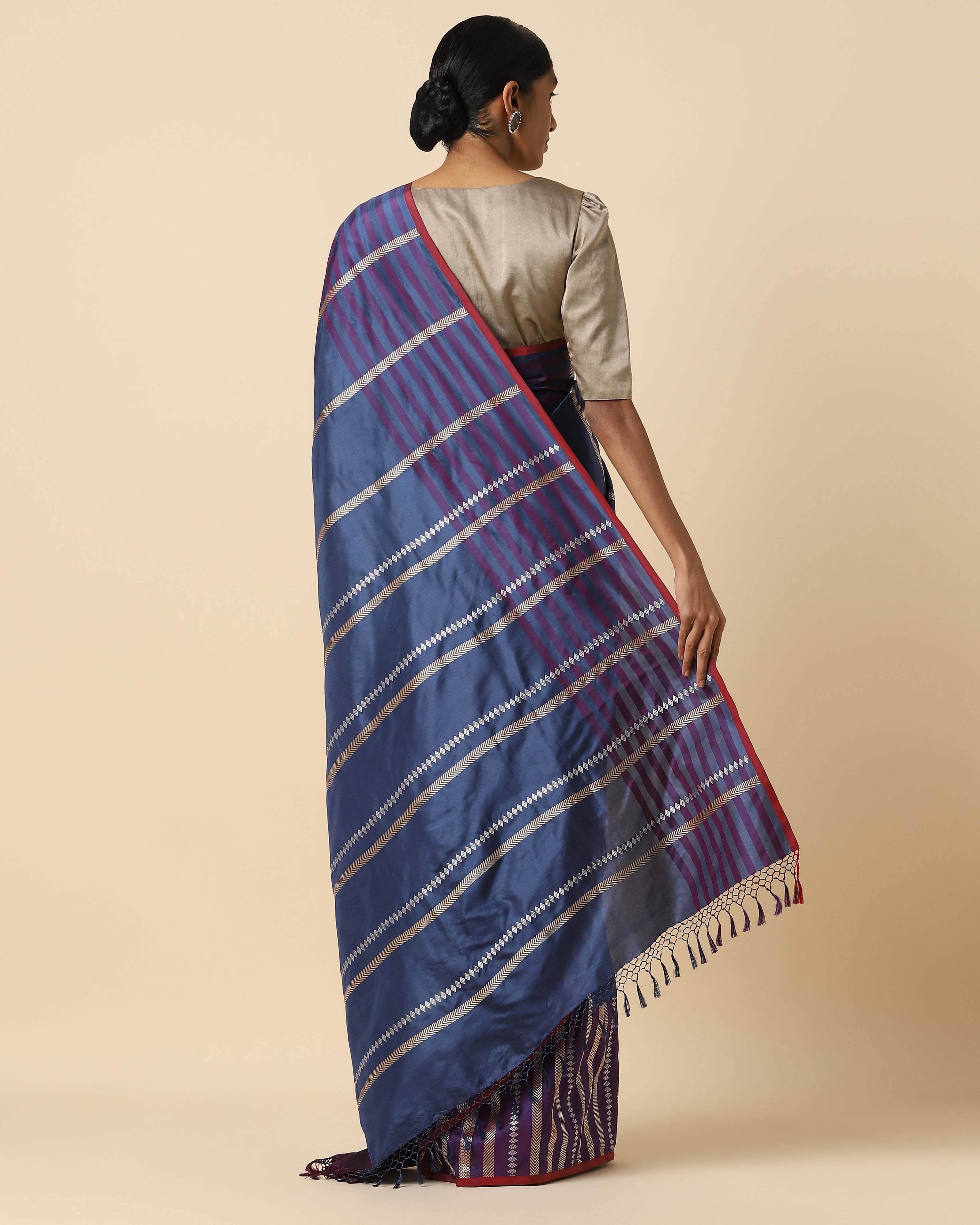 Ivani Banarasi Kadwa Silk Saree