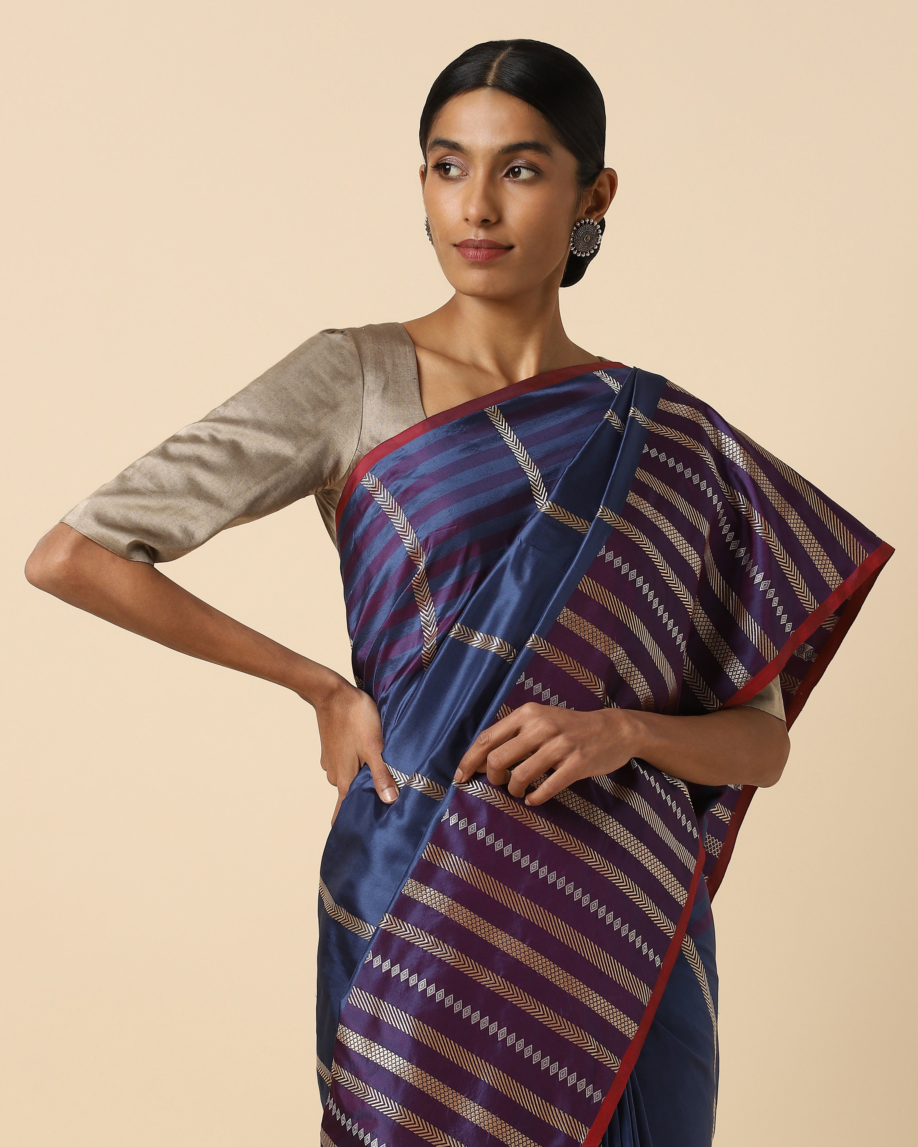 Ivani Banarasi Kadwa Silk Saree