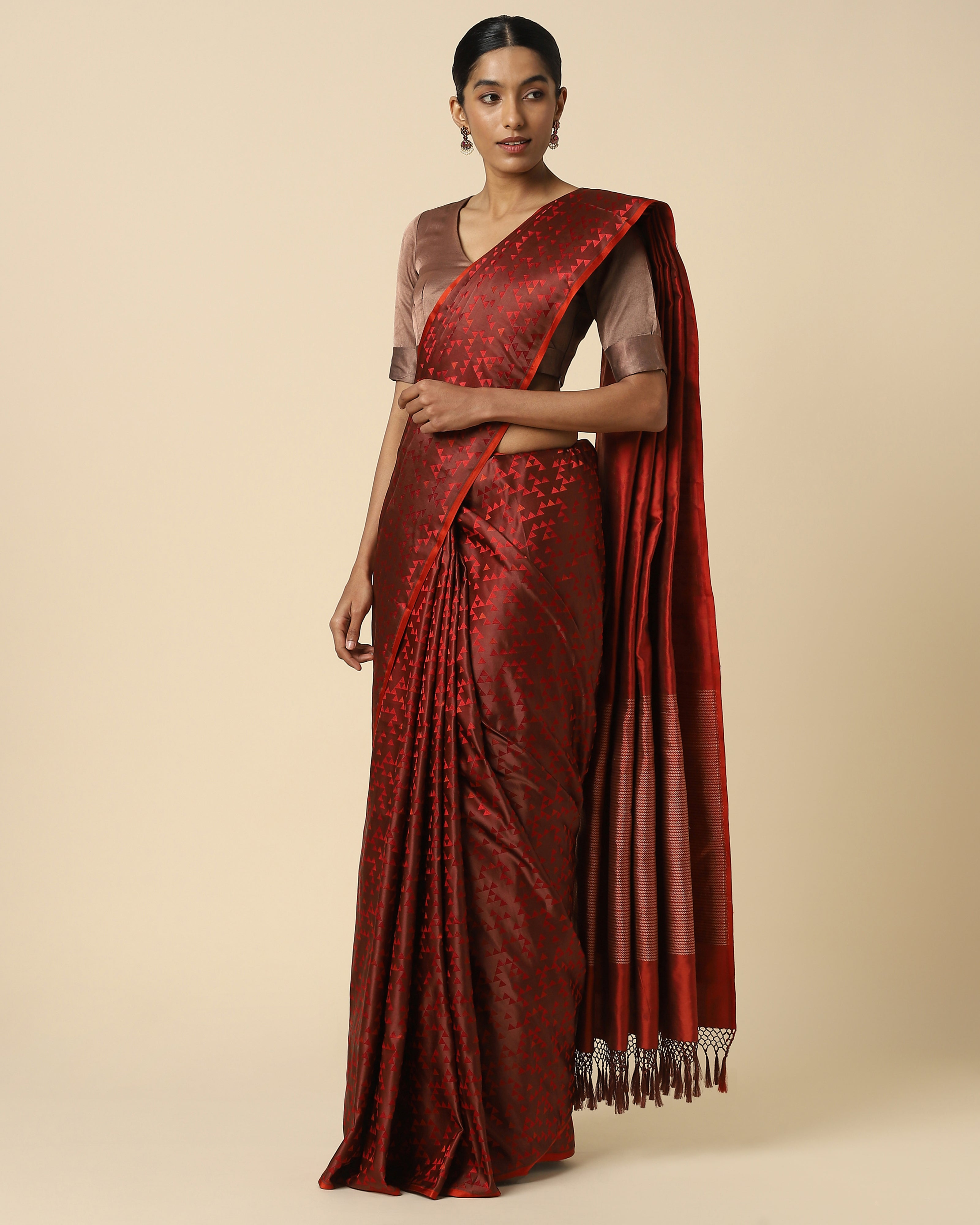 Kairah Banarasi Tanchoi Silk Saree